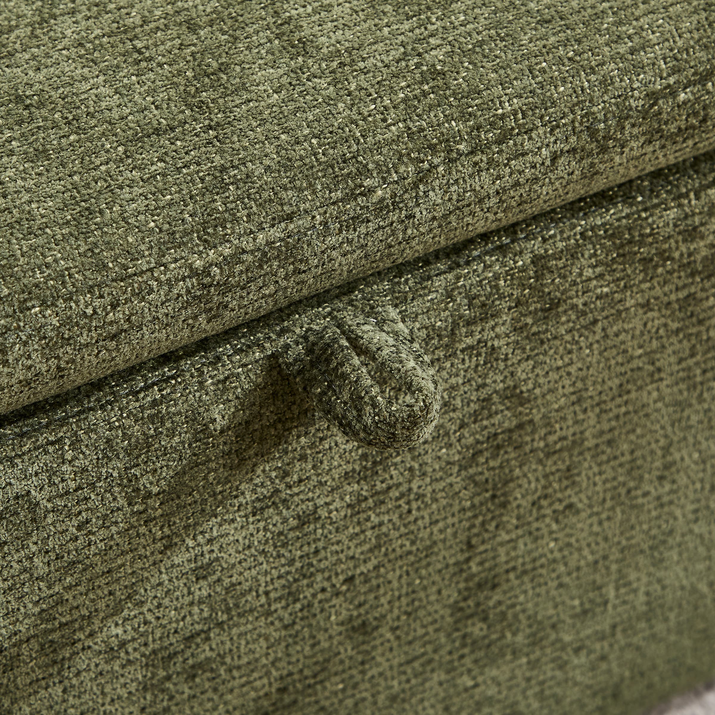 VESCASA Barrel Side Armchair with Storage Ottoman - 71002AO