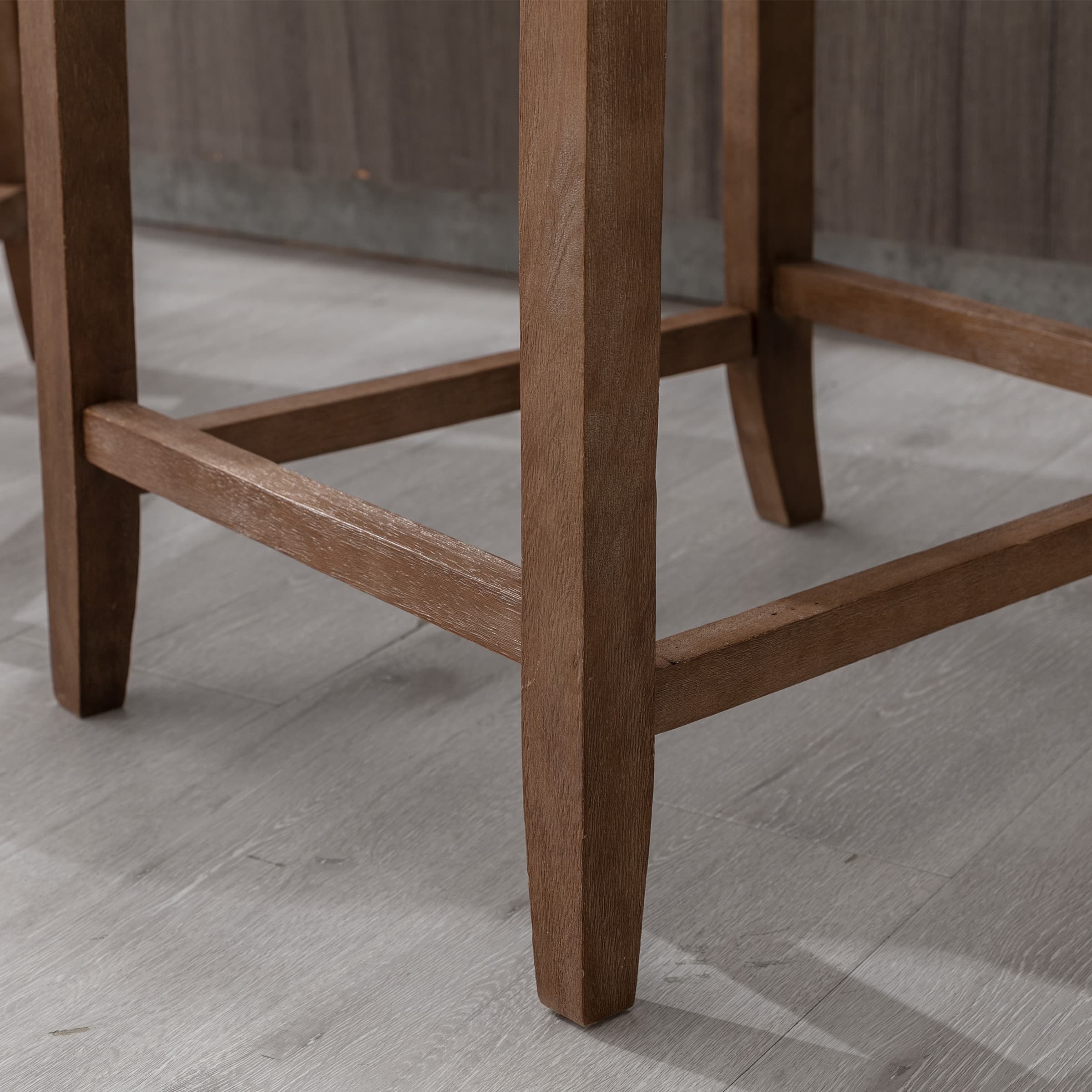 CIMOTA 26"H Linen Counter Height Bar Stools Set of 2 - 5699CS