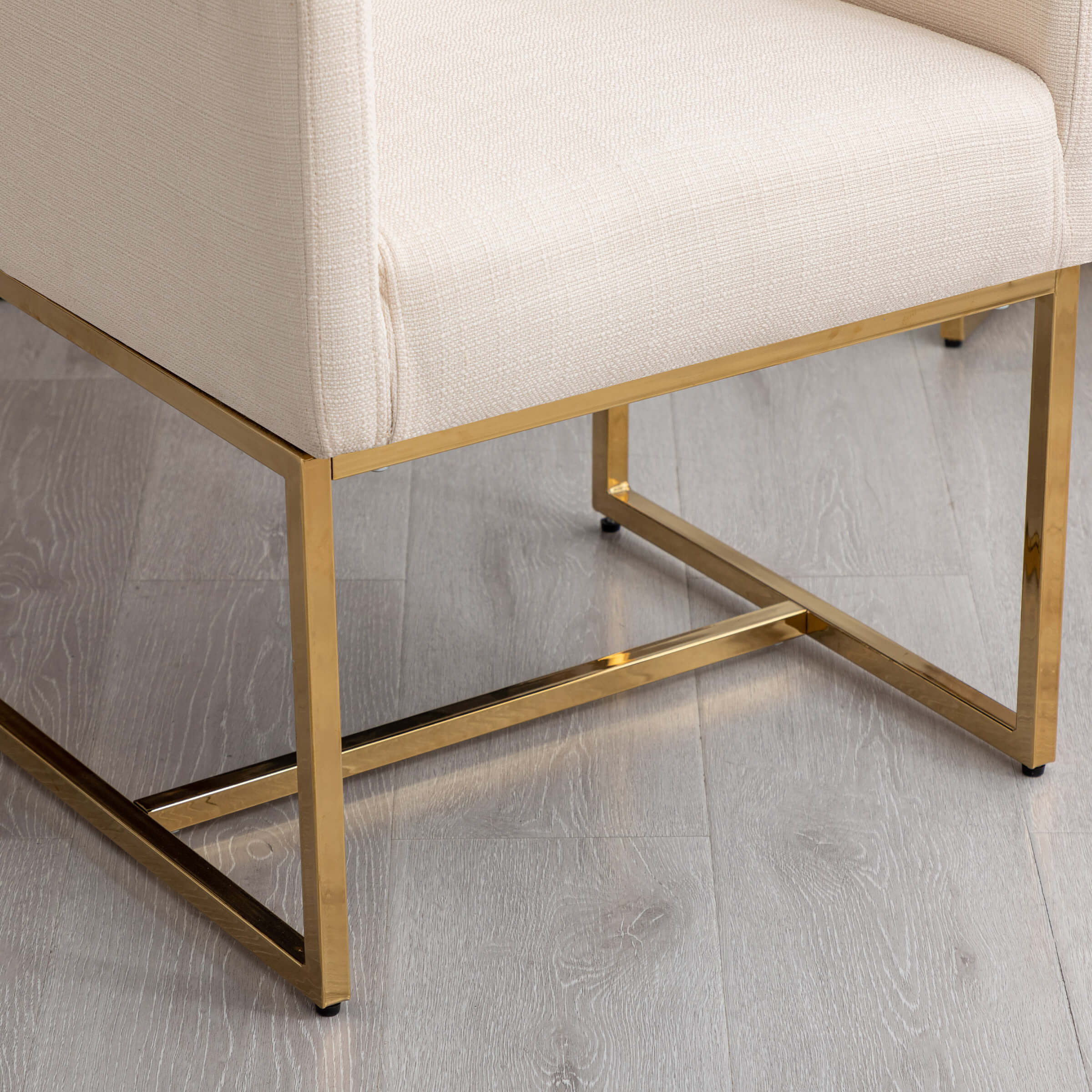 VESCASA Upholstered Dining Chairs with Arms Set of 2 - 1823DC