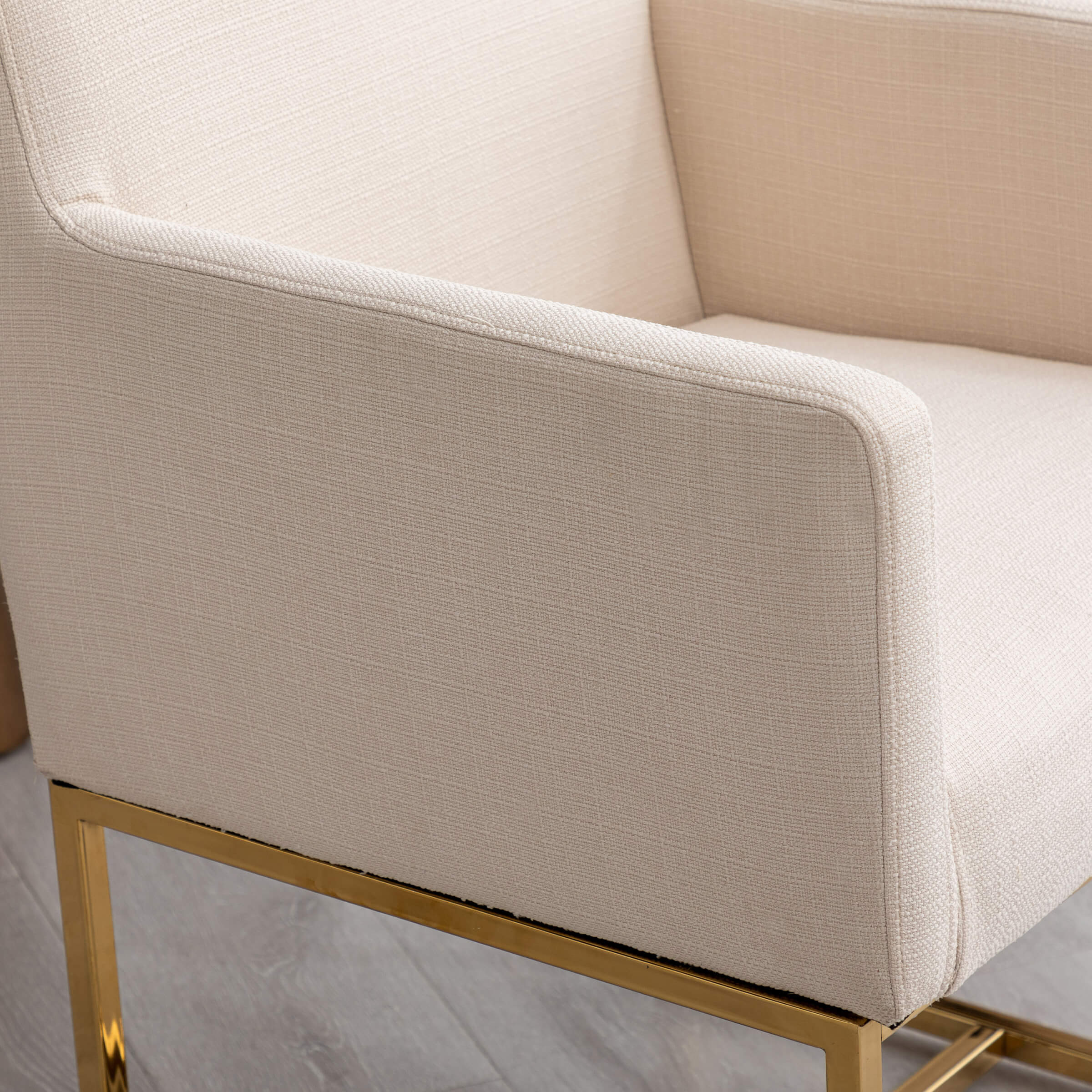 VESCASA Upholstered Dining Chairs with Arms Set of 2 - 1823DC