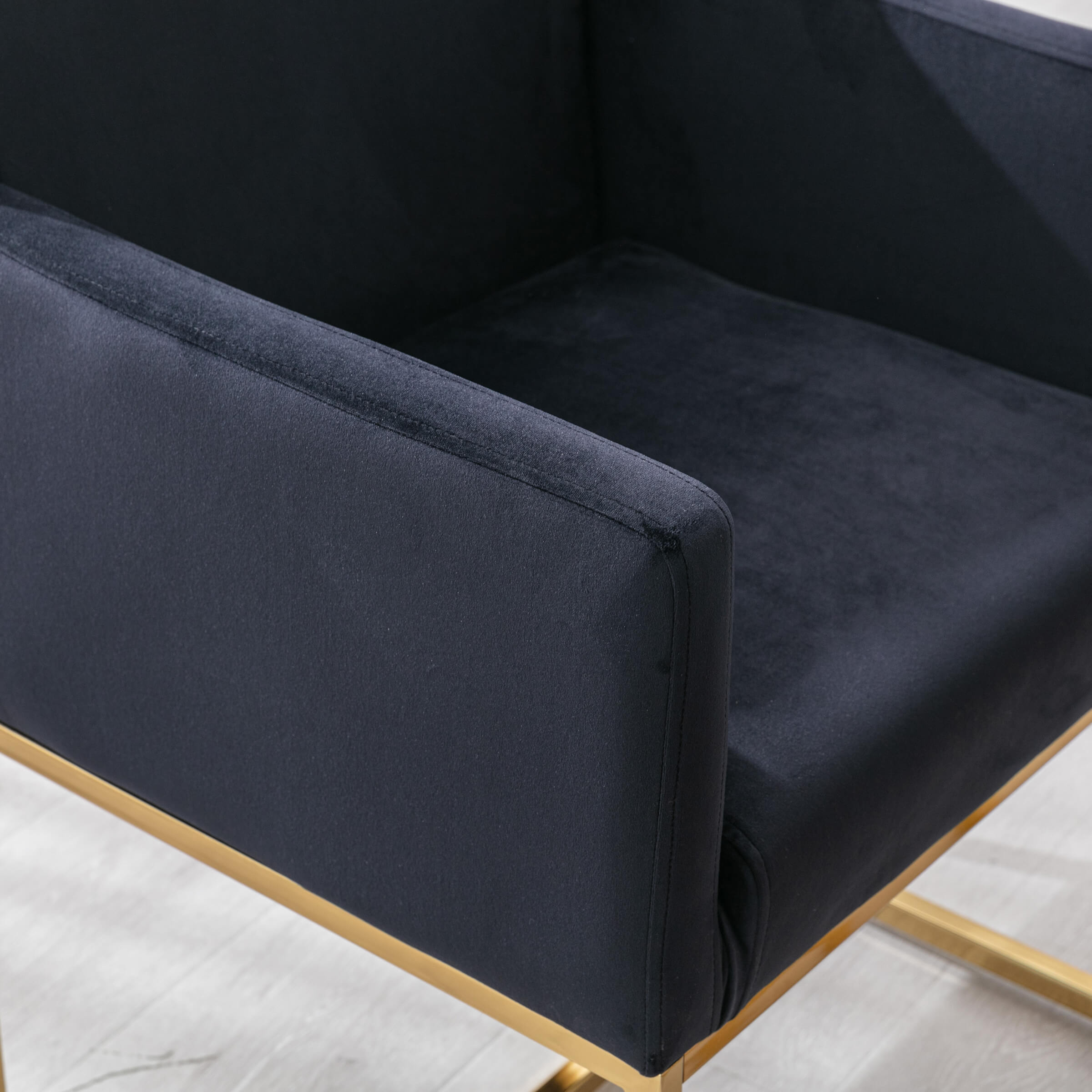 VESCASA Upholstered Dining Chairs with Arms Set of 2 - 1823DC