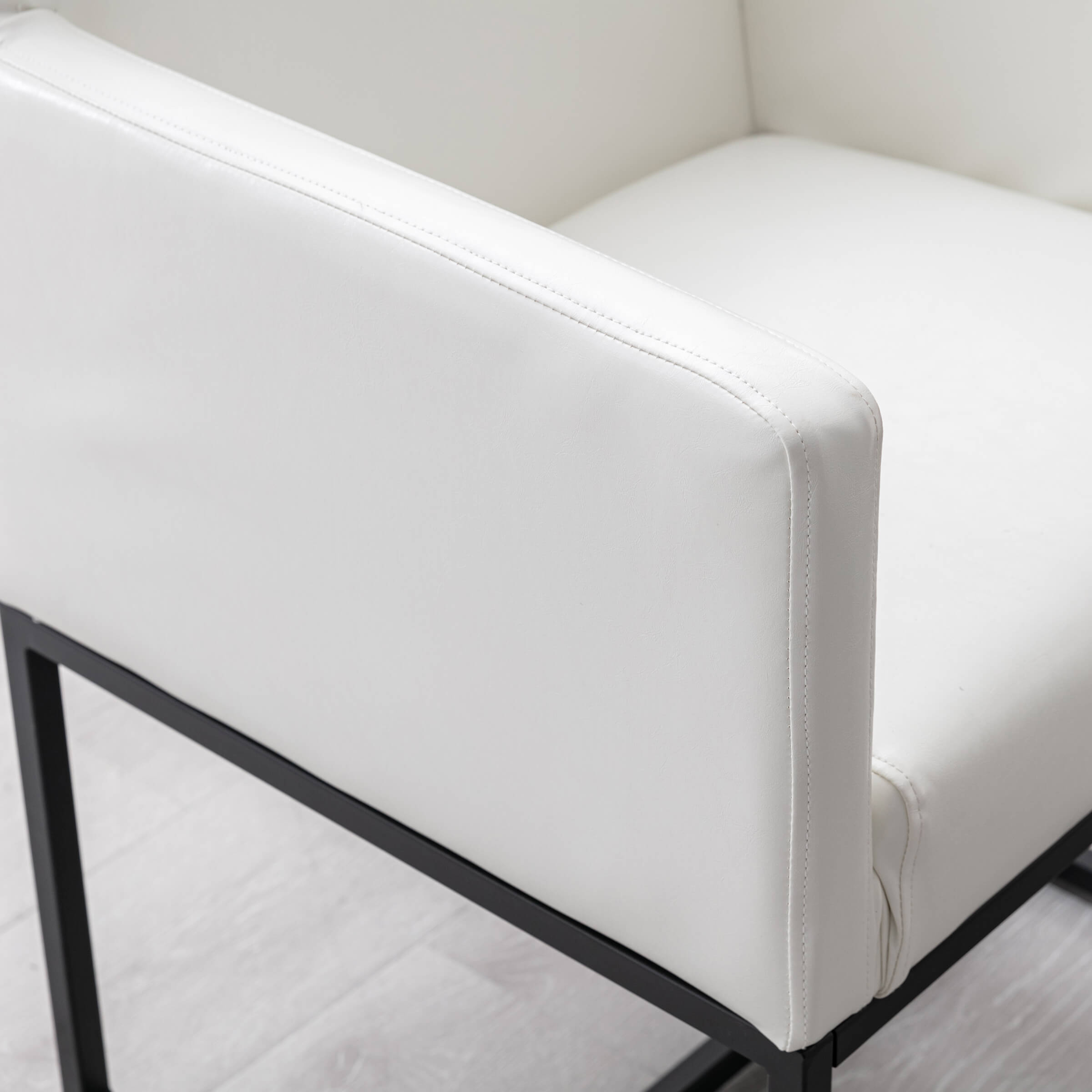 VESCASA Upholstered Dining Chairs with Arms Set of 2 - 1823DC