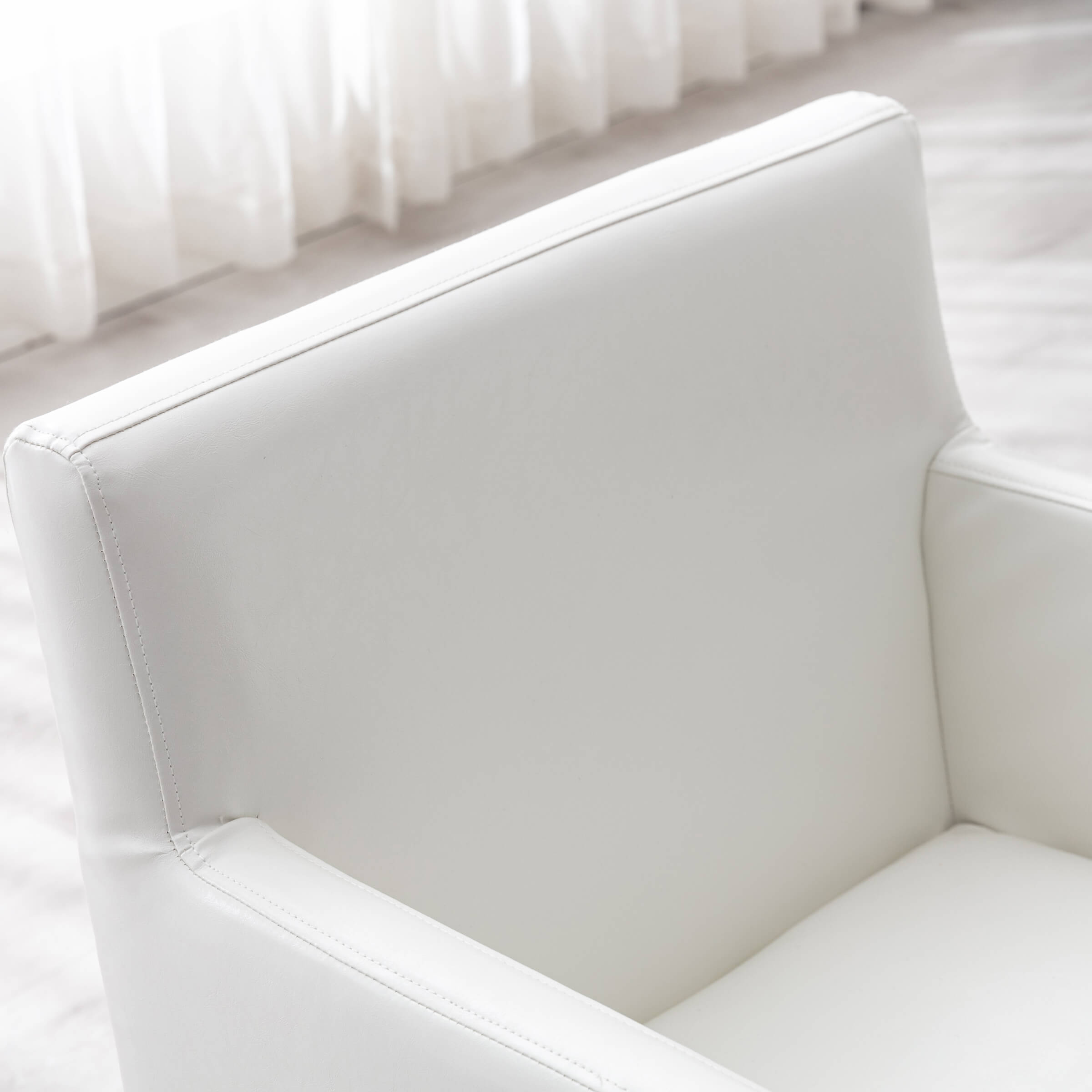 VESCASA Upholstered Dining Chairs with Arms Set of 2 - 1823DC