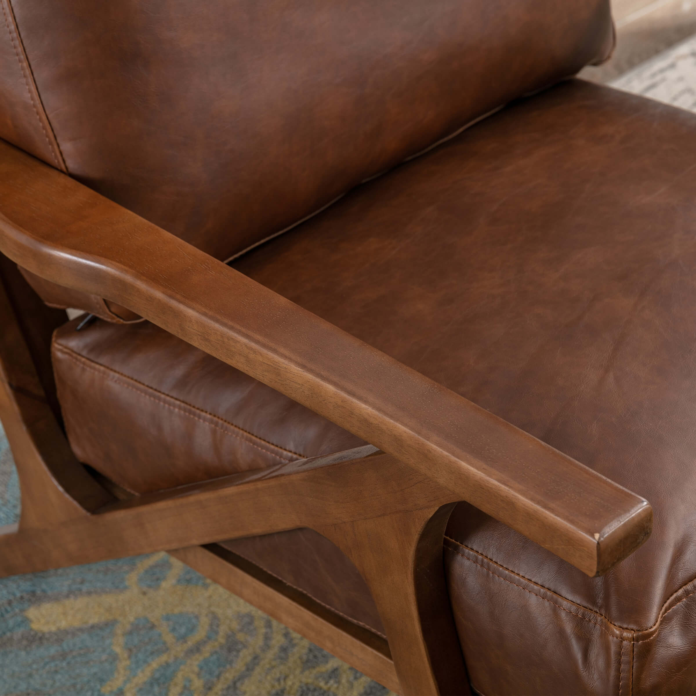 VESCASA Mid Century Modern Arm Chair - 3422AC