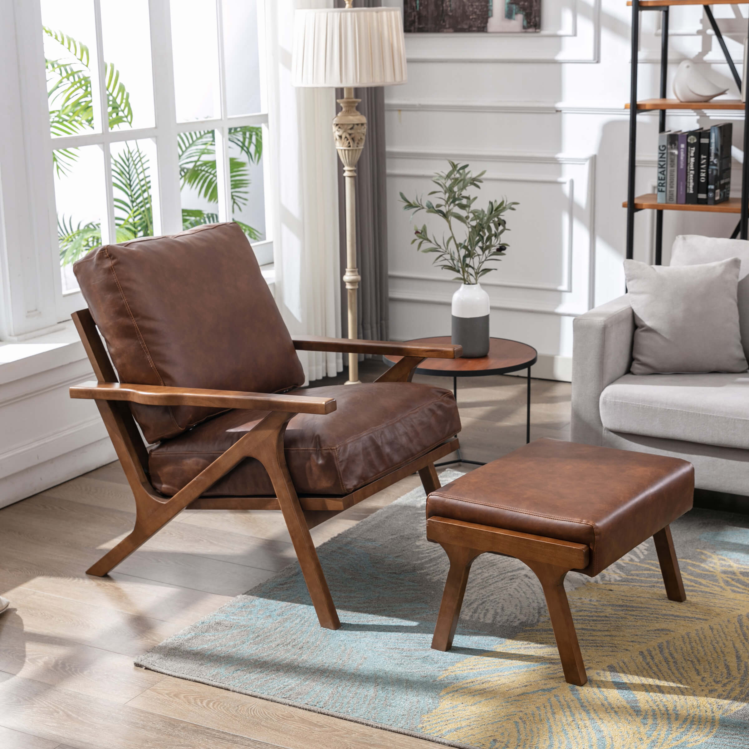 VESCASA Mid Century Modern Arm Chair - 3422AC