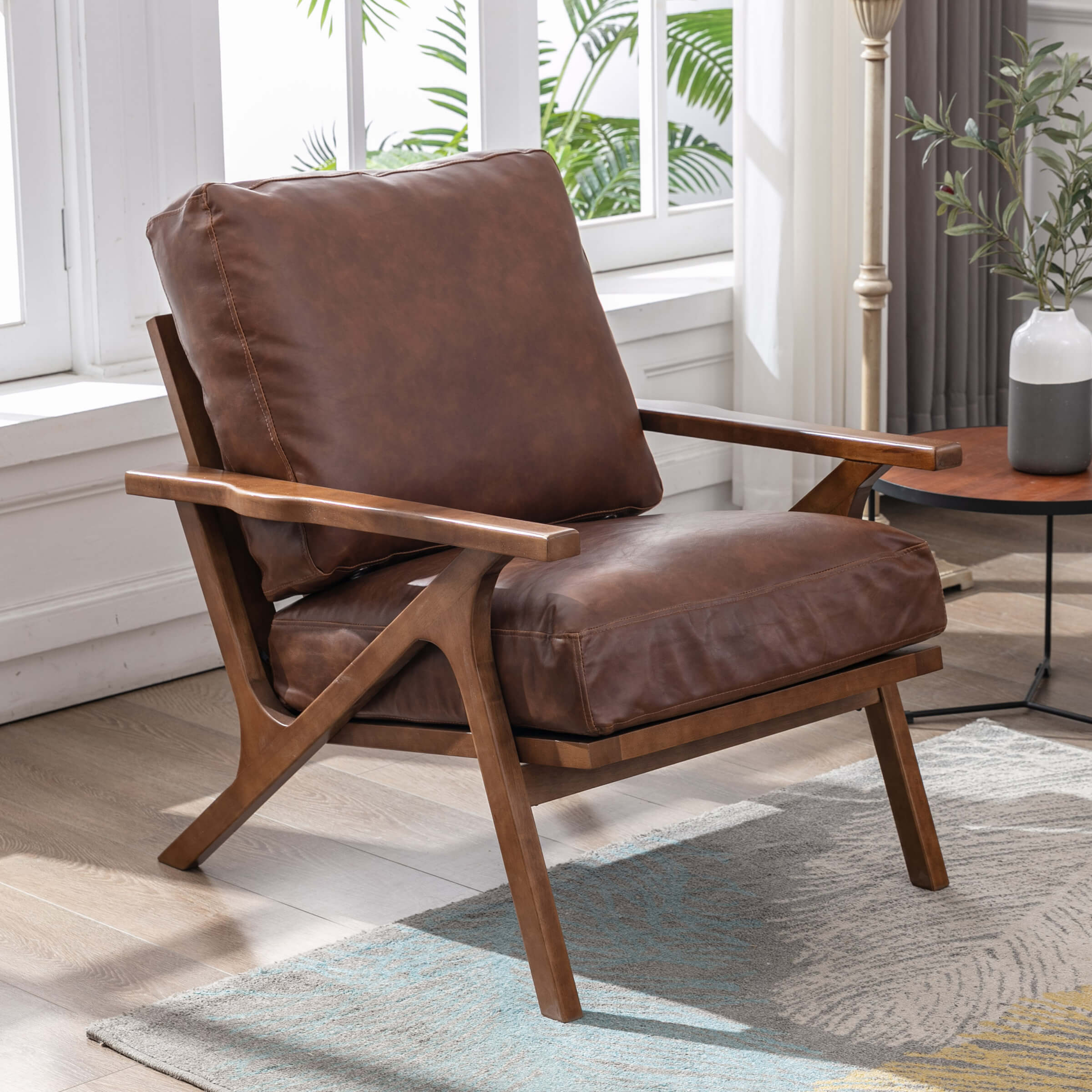 VESCASA Mid Century Modern Arm Chair - 3422AC
