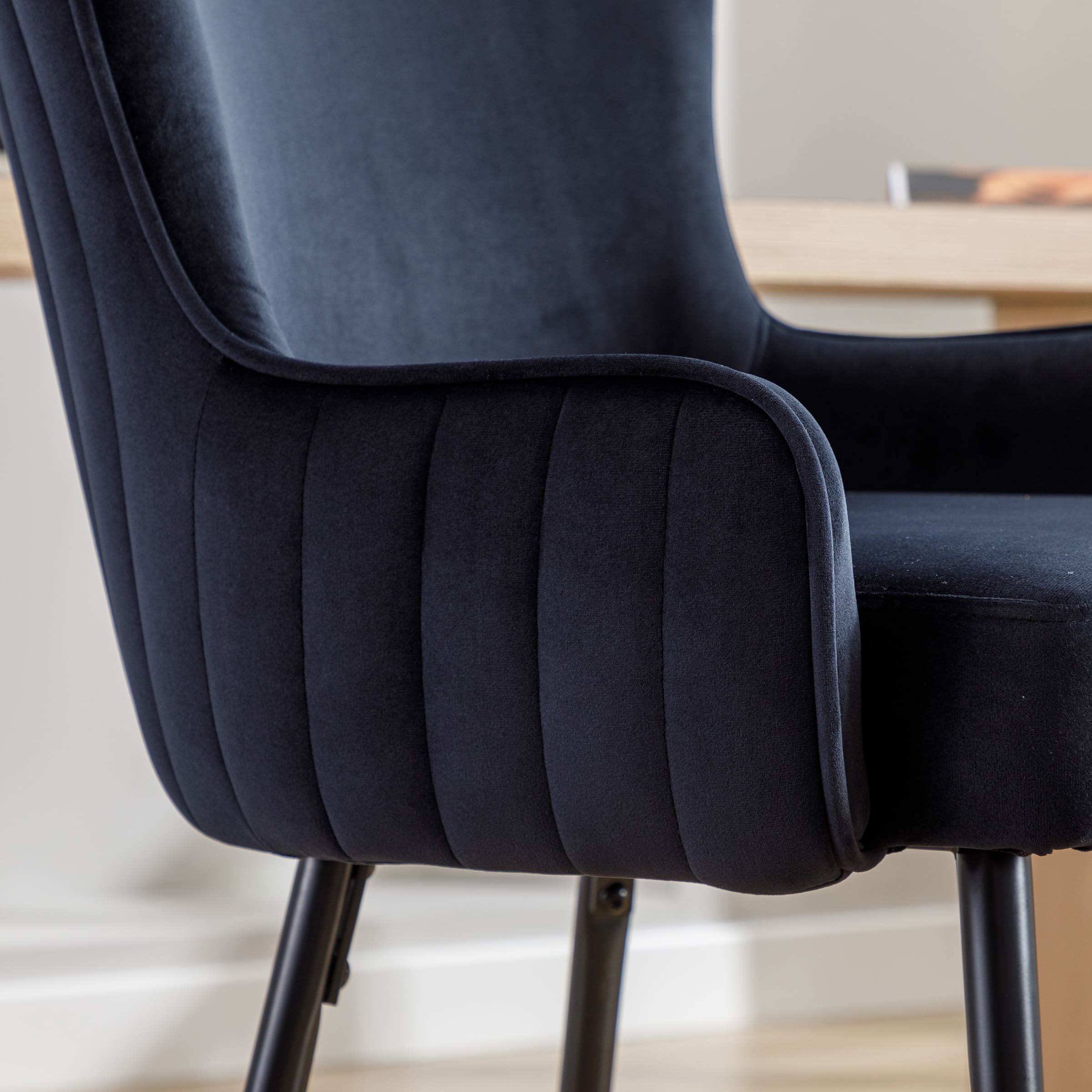 ZH4YOU 26"H & 30”H Wing Back Counter & Bar Stools Set of 2 - 80034