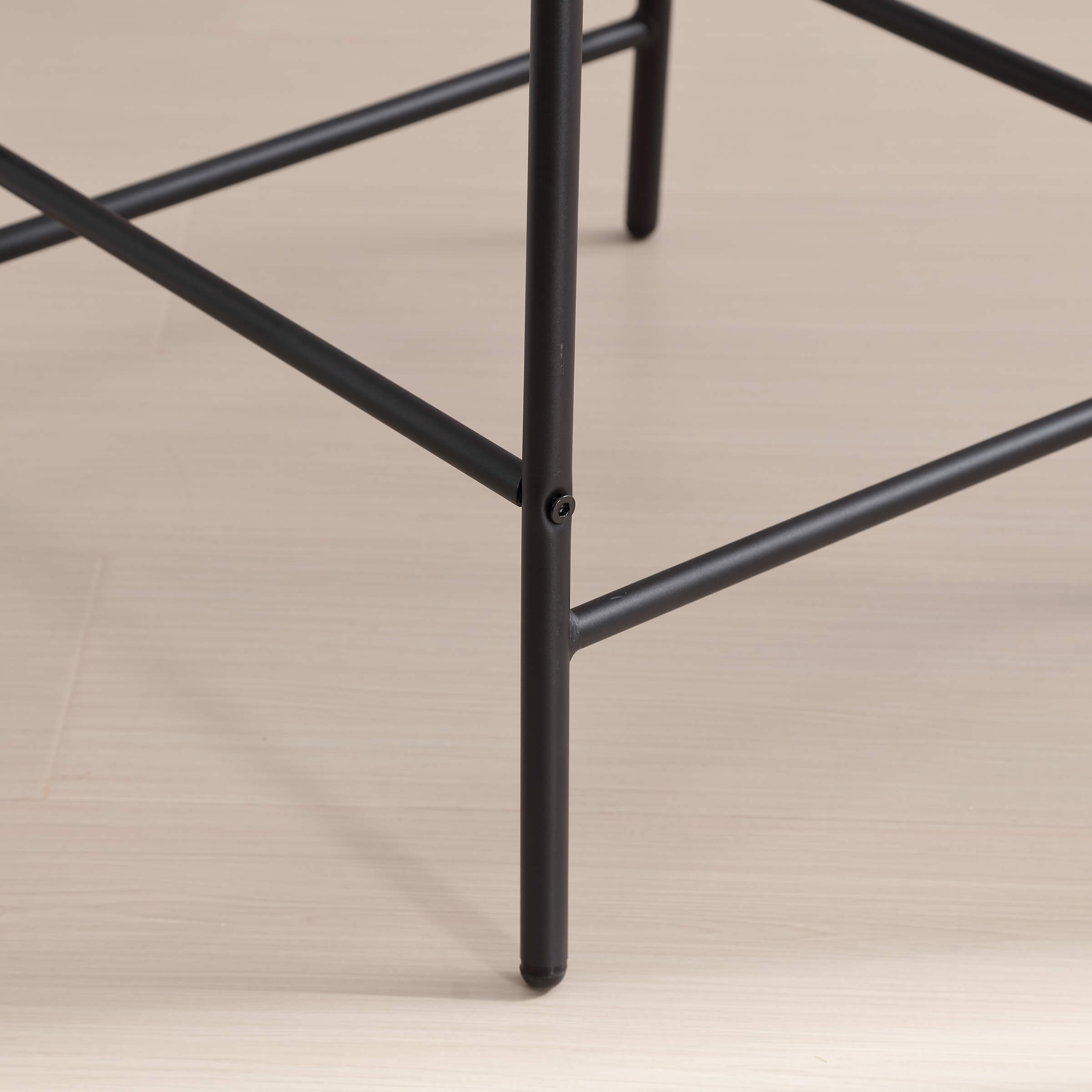 ZH4YOU 26'' Modern Rattan Counter Stools Set of 2 - 5348CS