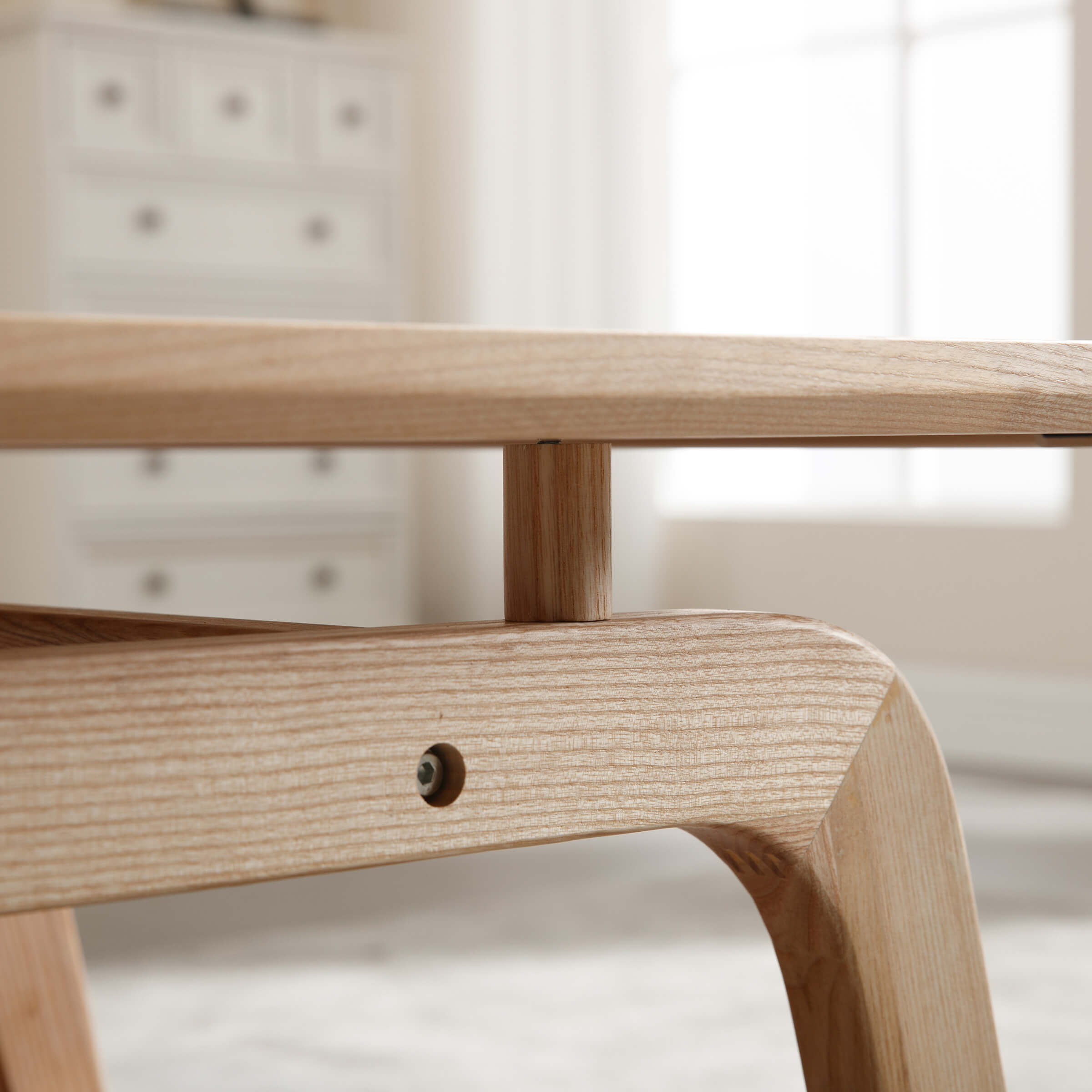 ZH4YOU 47"W Rectangular Coffee Table with Storage Shelf - 21794CT