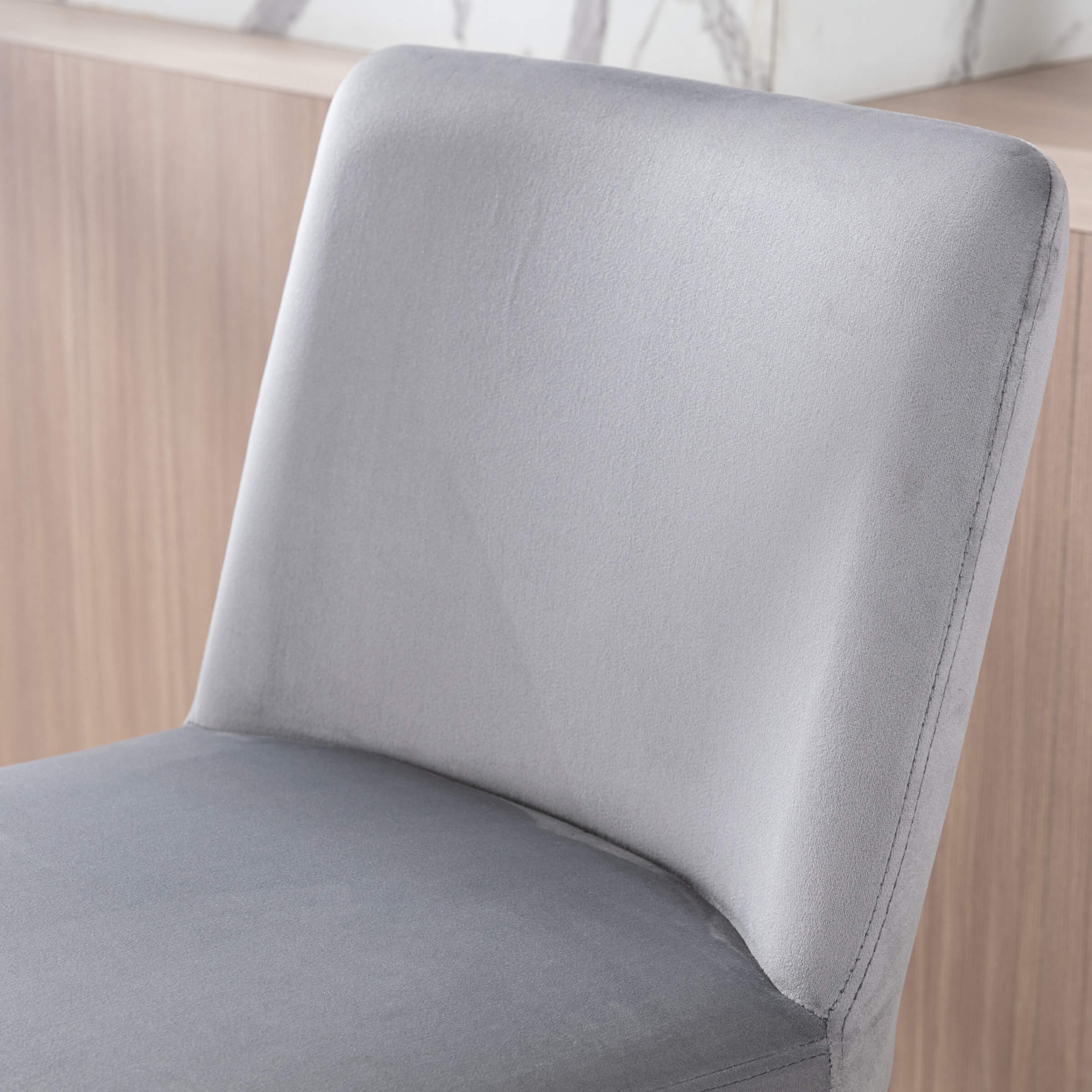 ZH4YOU 24" & 30"H Metal Legs Counter Height Bar Stools Set of 2 - 2956