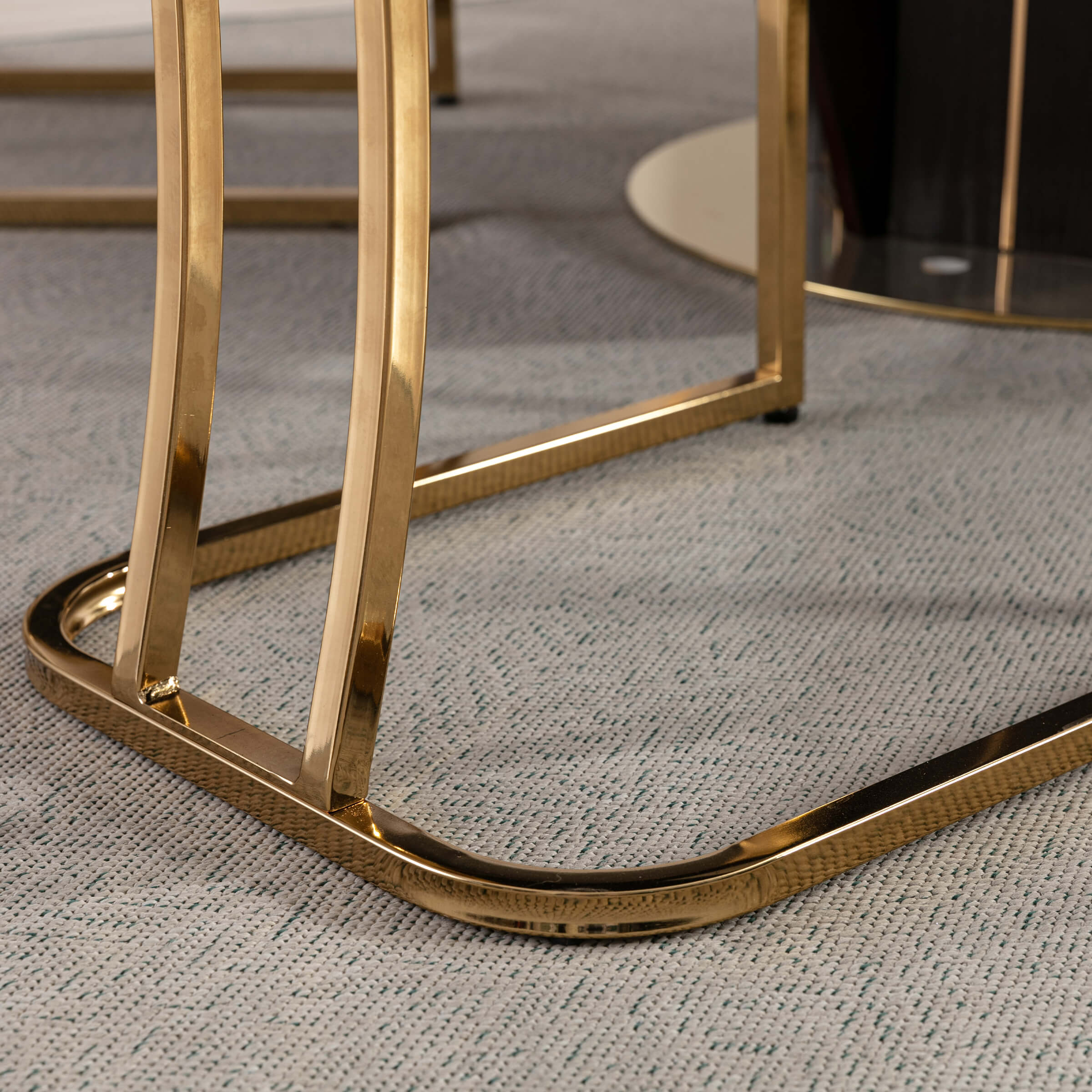 ZH4YOU Metal Legs Dining Chairs Set of 2 - 8673DC