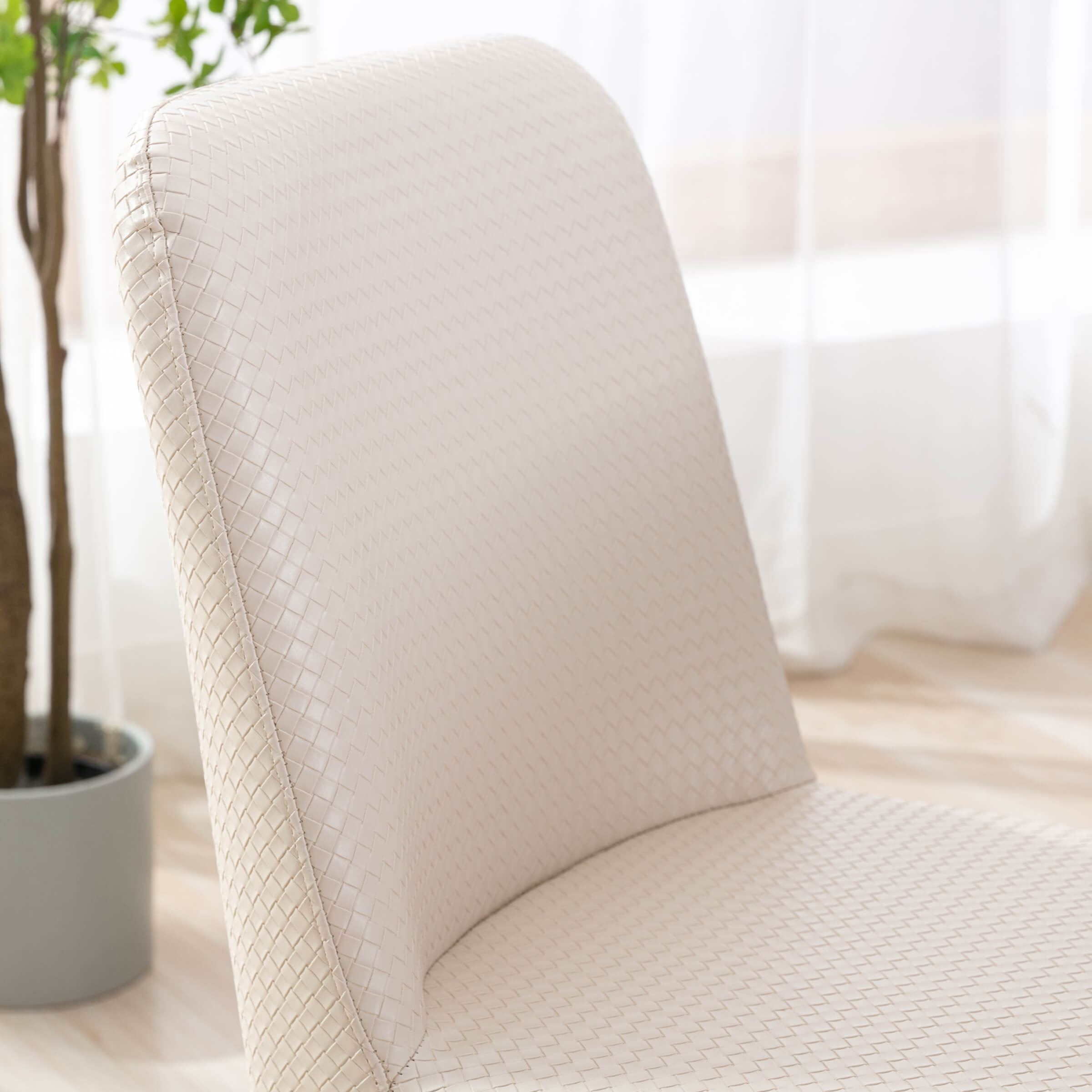 ZH4YOU Metal Legs Dining Chairs Set of 2 - 8673DC