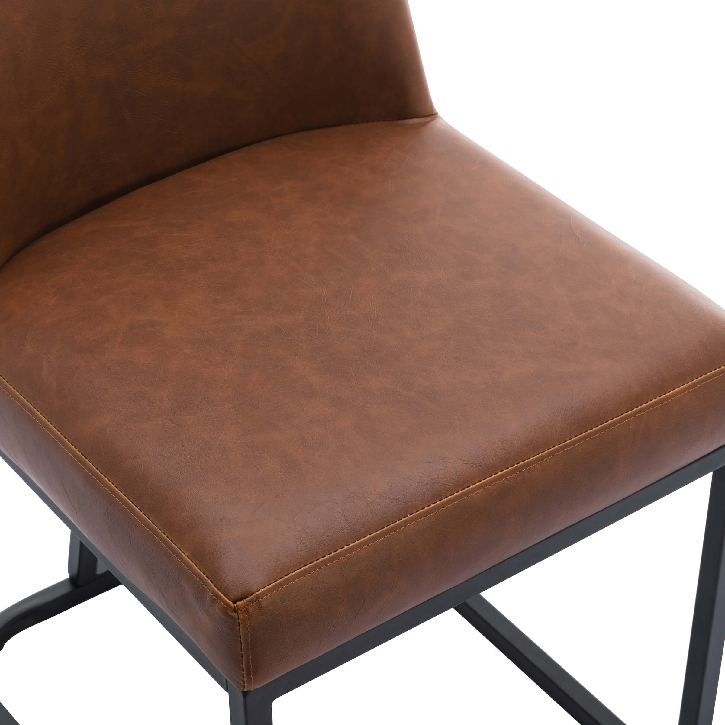 ZH4YOU Metal Legs Dining Chairs Set of 2 - 8673DC