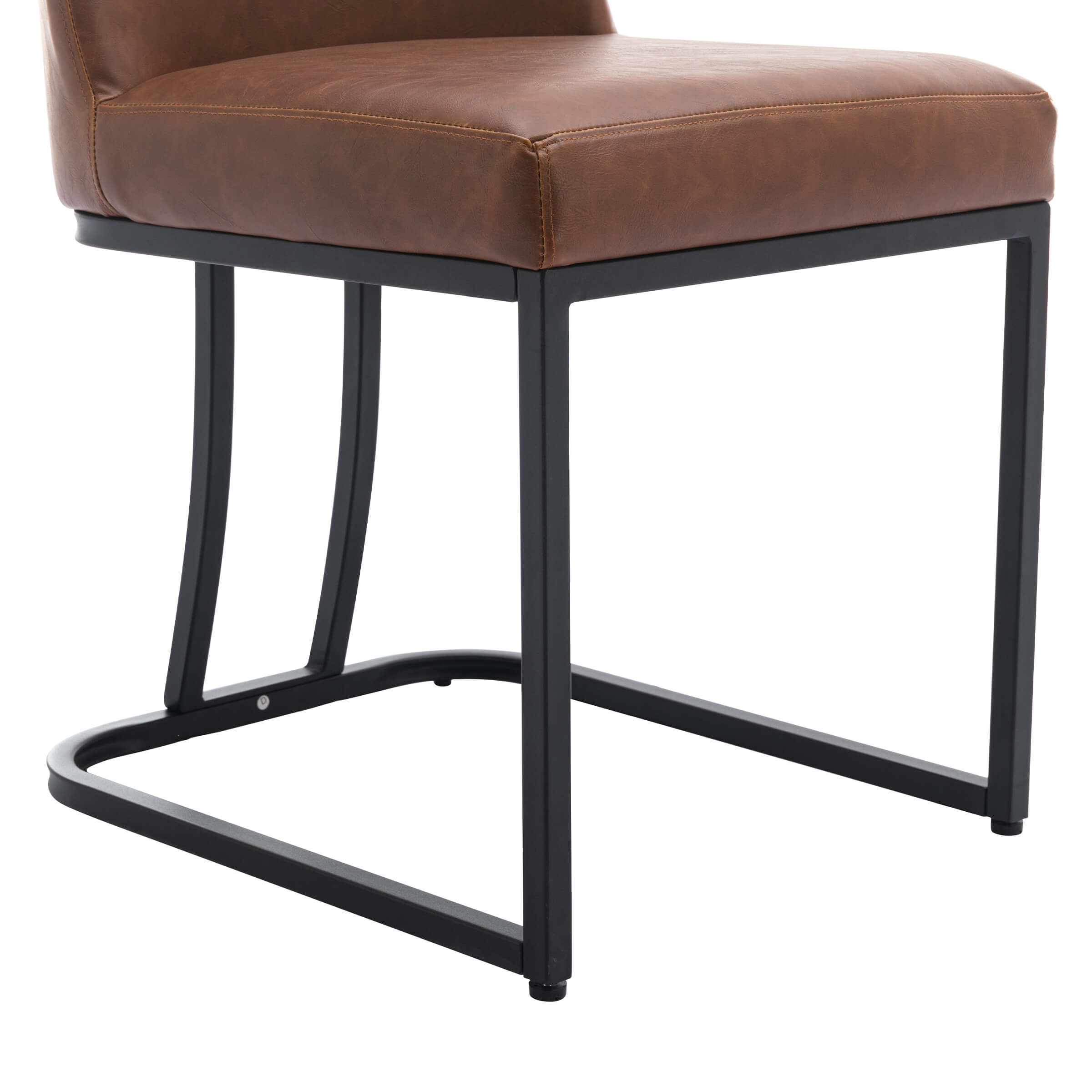 ZH4YOU Metal Legs Dining Chairs Set of 2 - 8673DC