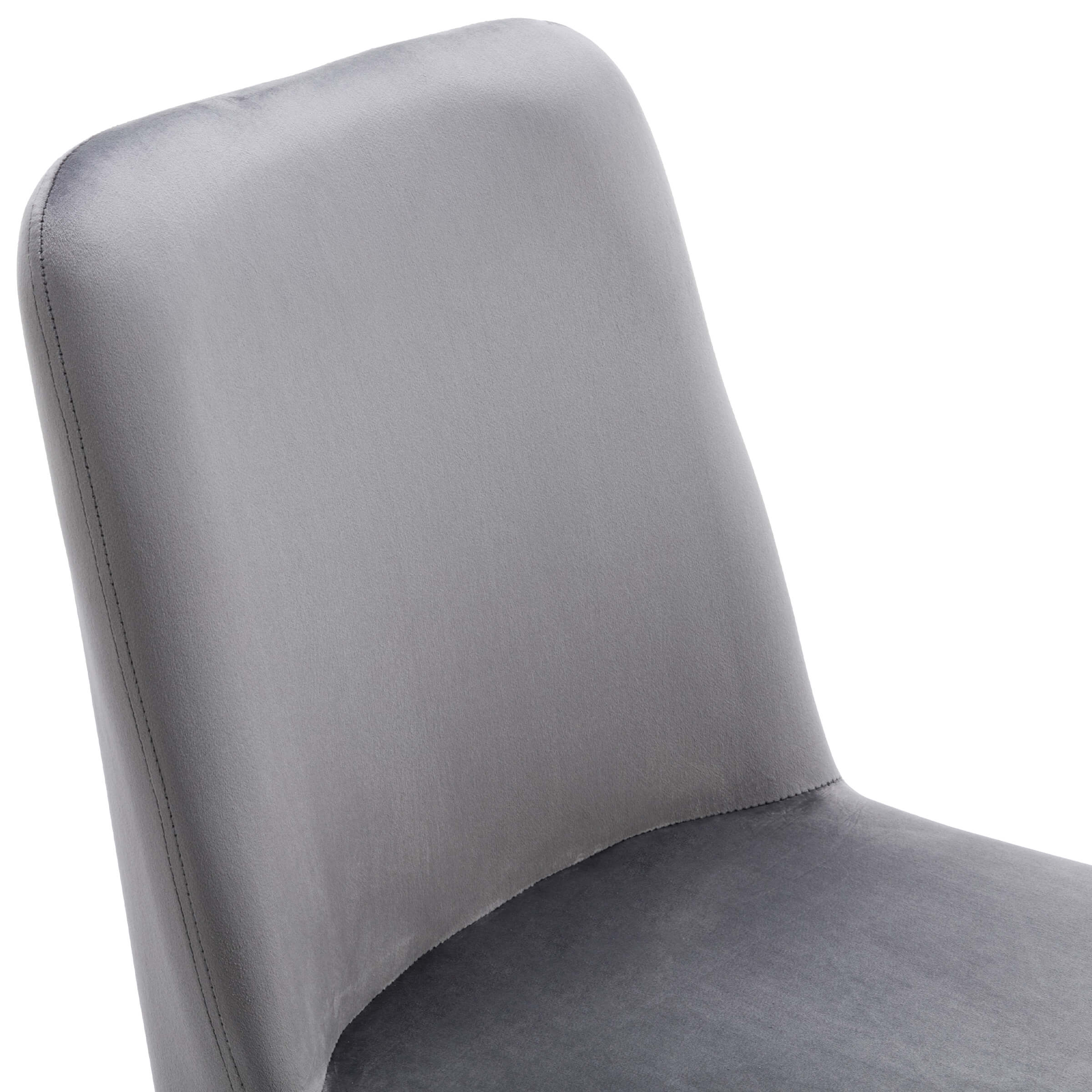 ZH4YOU Metal Legs Dining Chairs Set of 2 - 8673DC