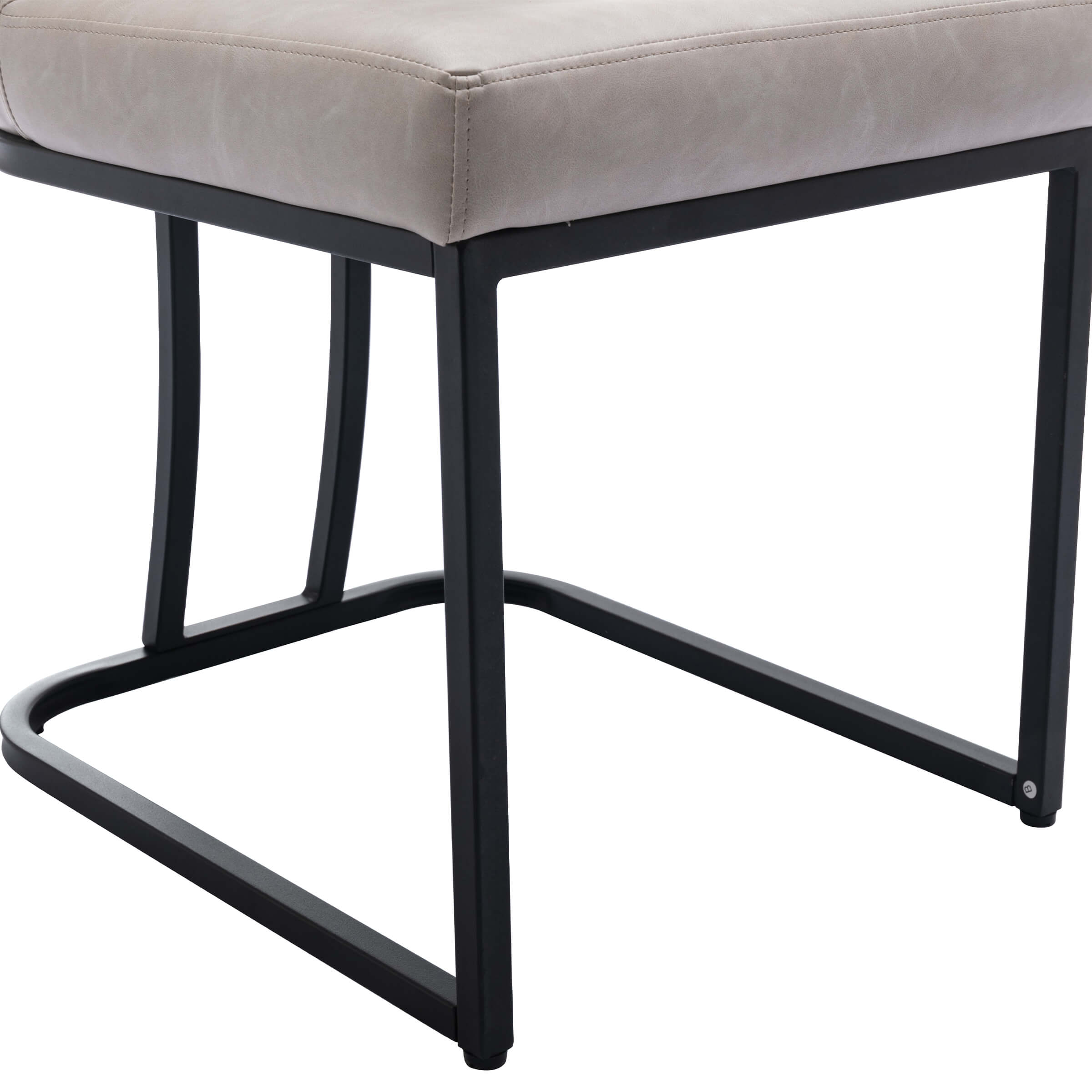 ZH4YOU Metal Legs Dining Chairs Set of 2 - 8673DC