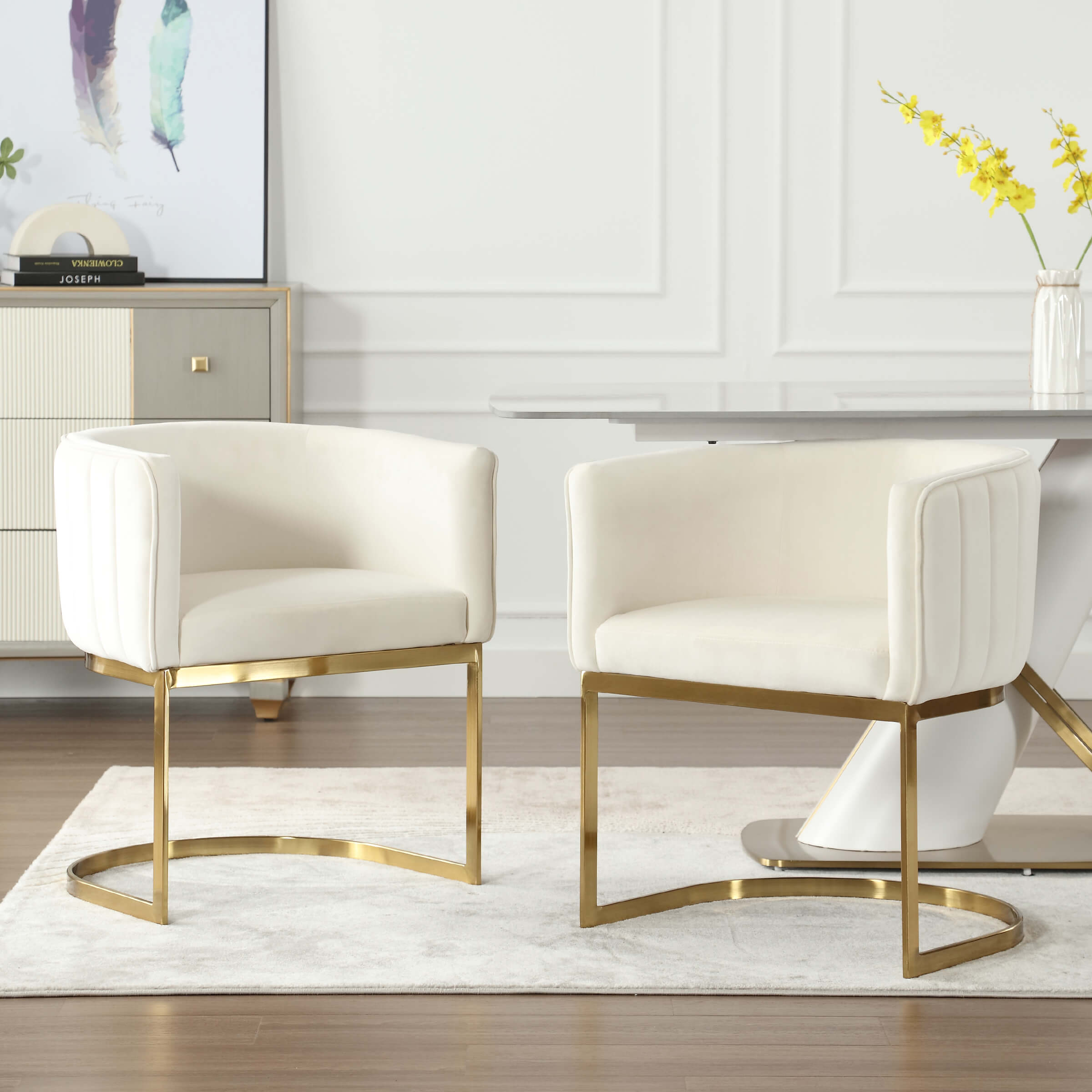 Gold Base Magnolia Grey Velvet Chair Joanna Gaines's Accent Chairs