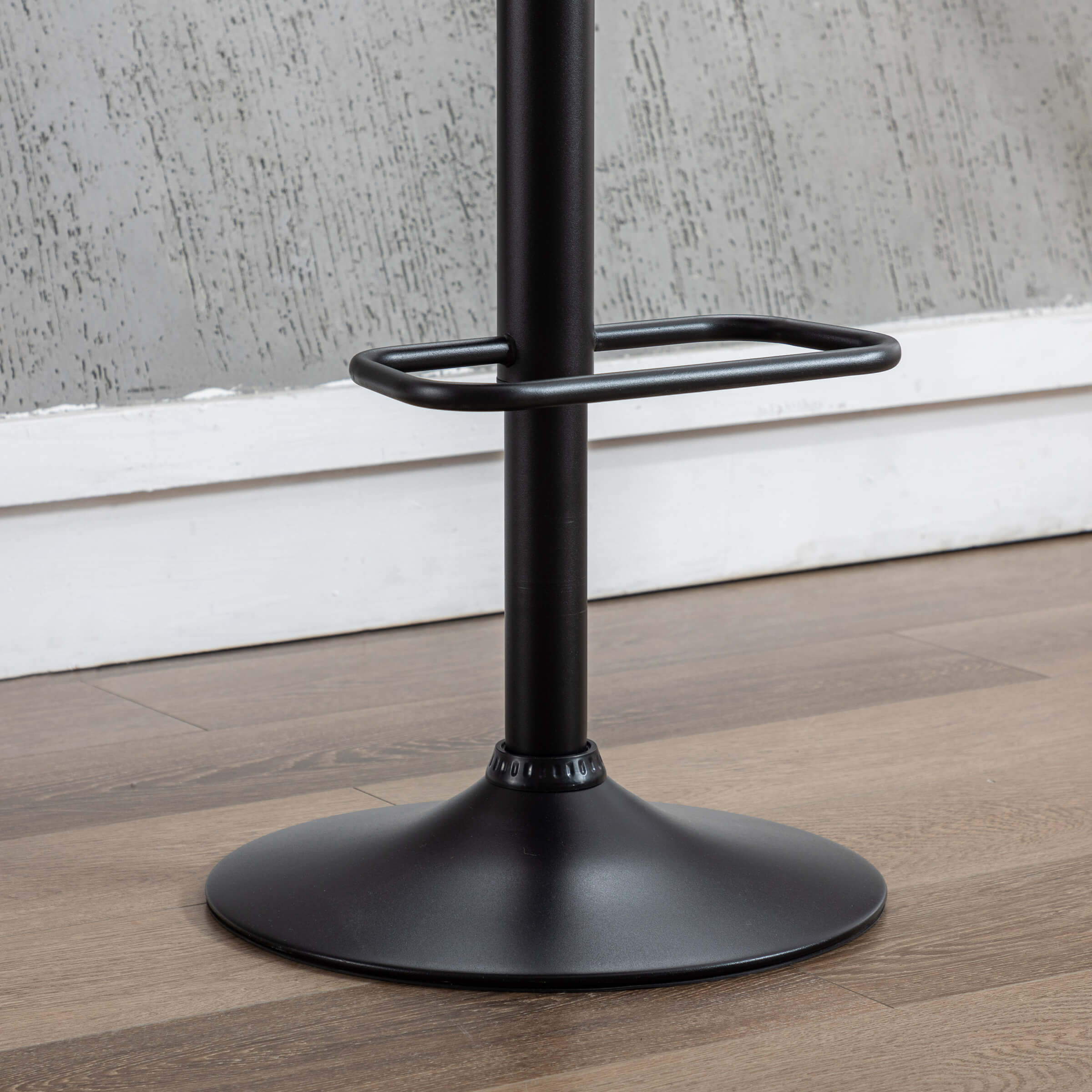 ZH4YOU Swivel Adjustable Height Bar Stools Set of 2 - X417AB