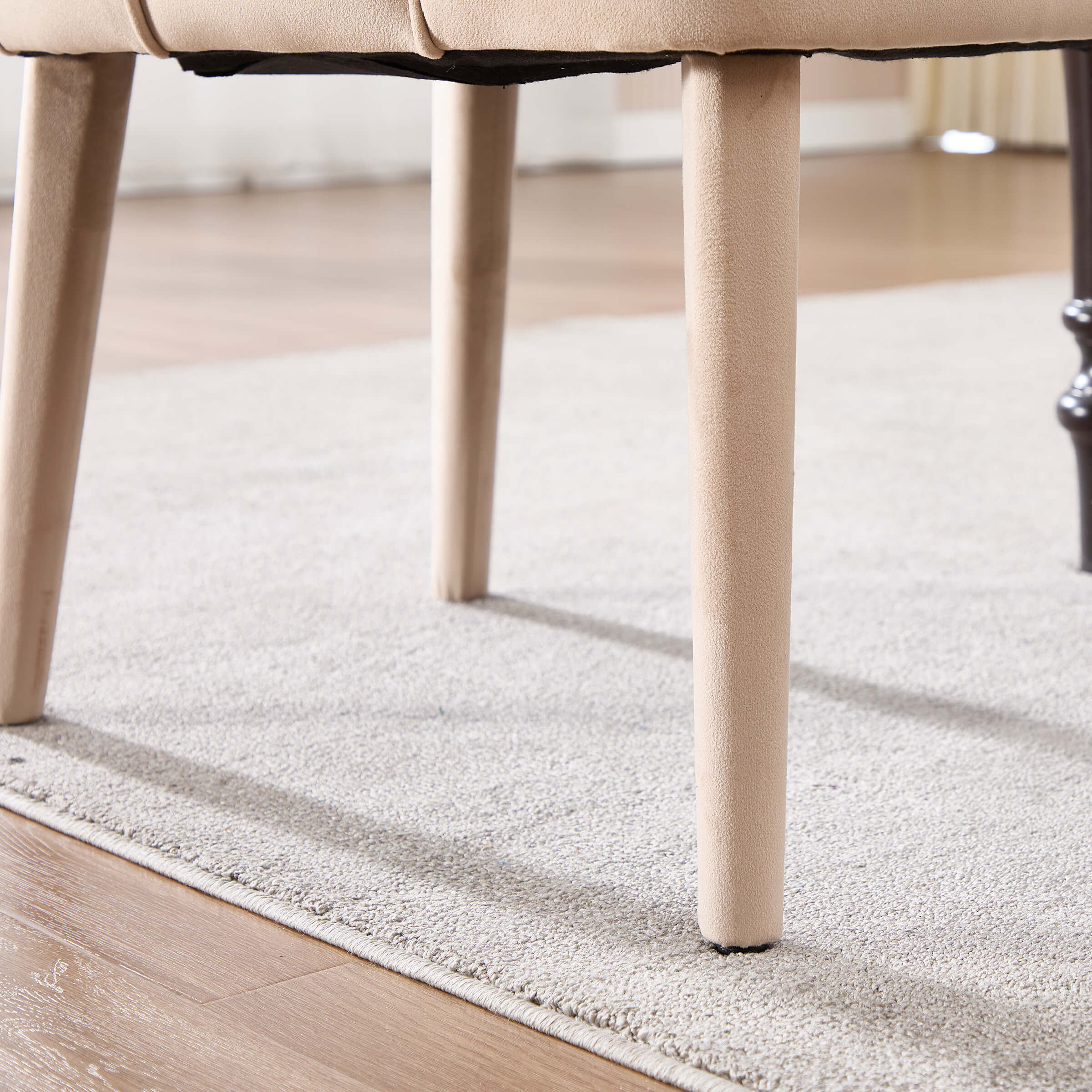 ZH4YOU Tufted Velvet Dining Room Chairs Set of 2 - 10060DC