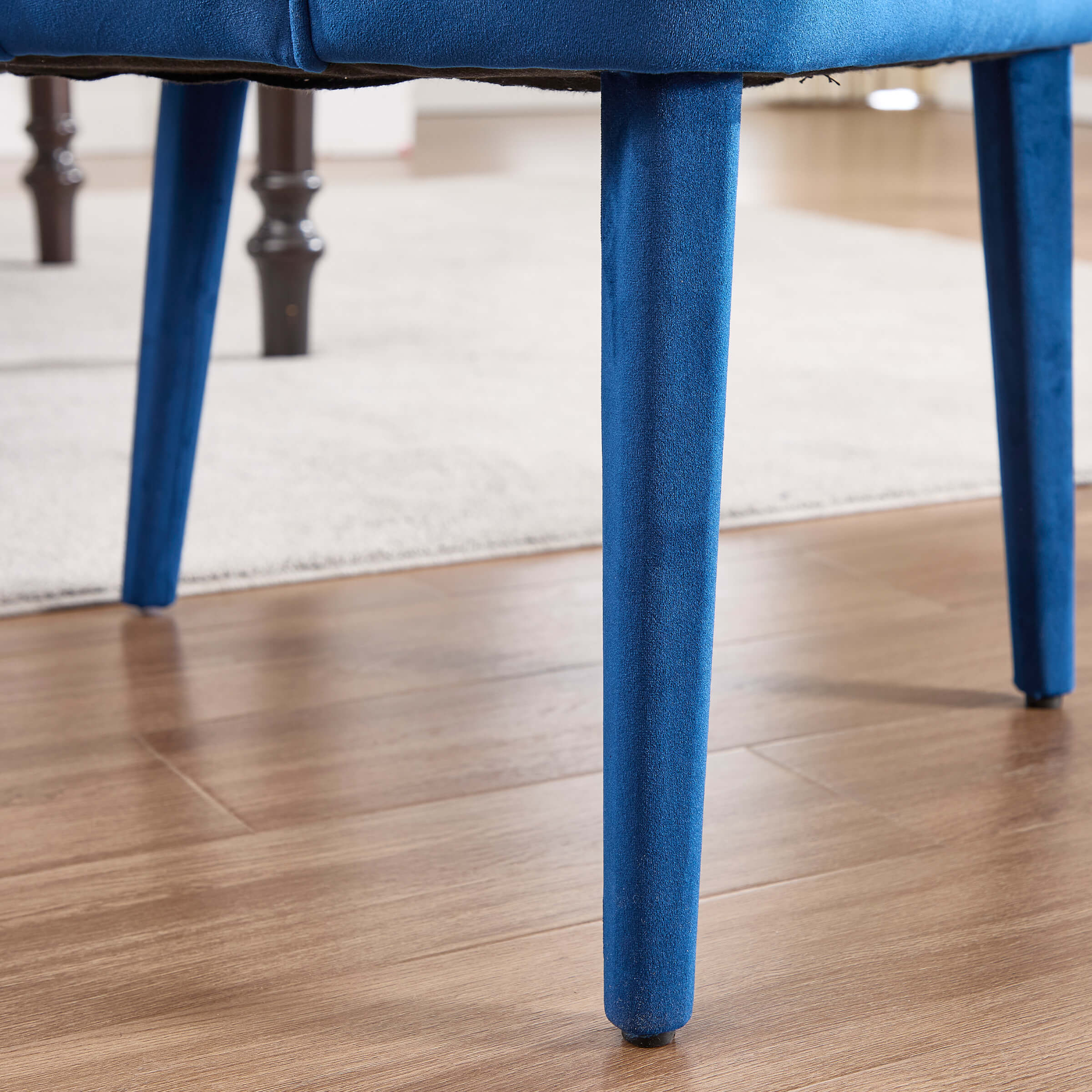 ZH4YOU Tufted Velvet Dining Room Chairs Set of 2 - 10060DC