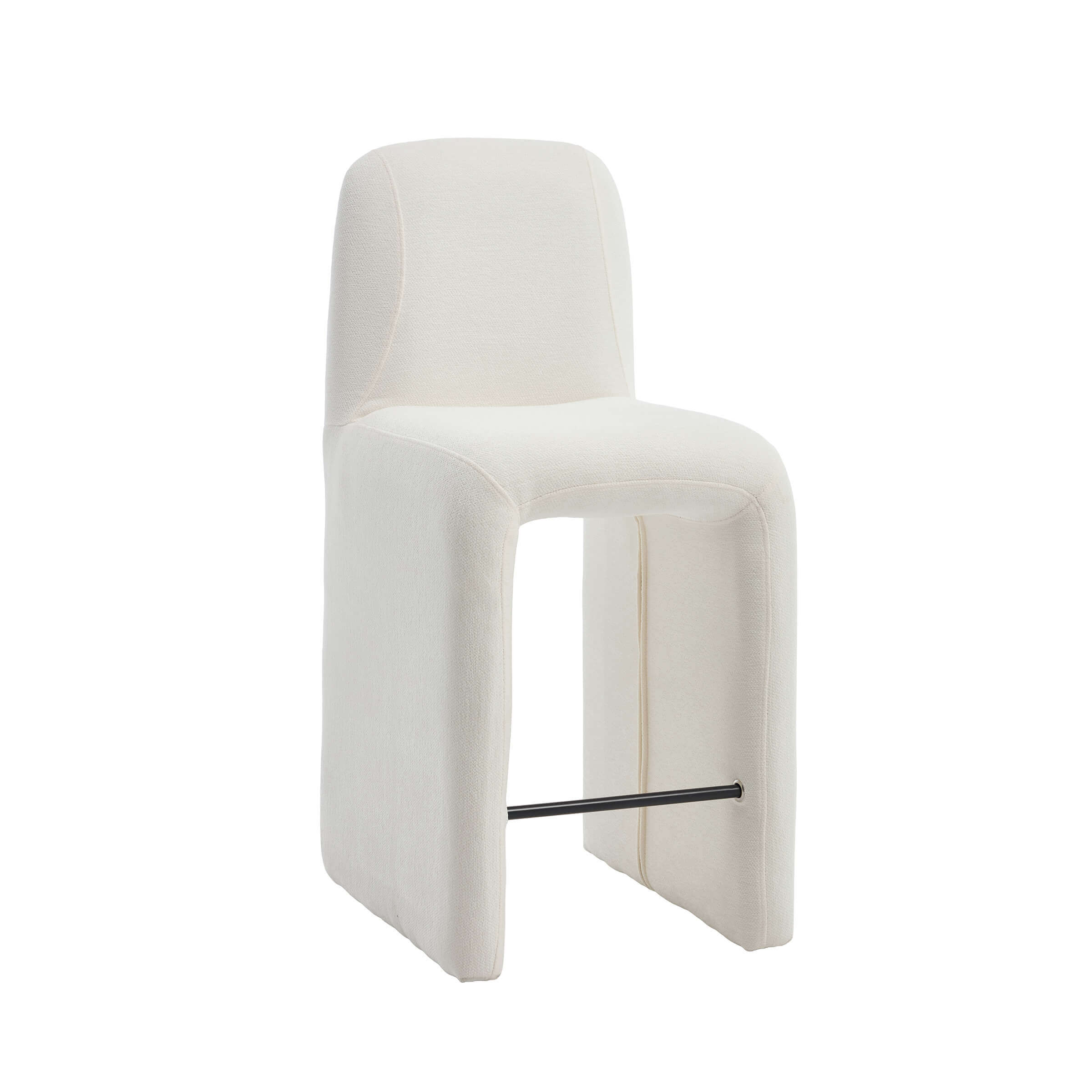 Bohemian Bar Stool with Footrest - 6049CS