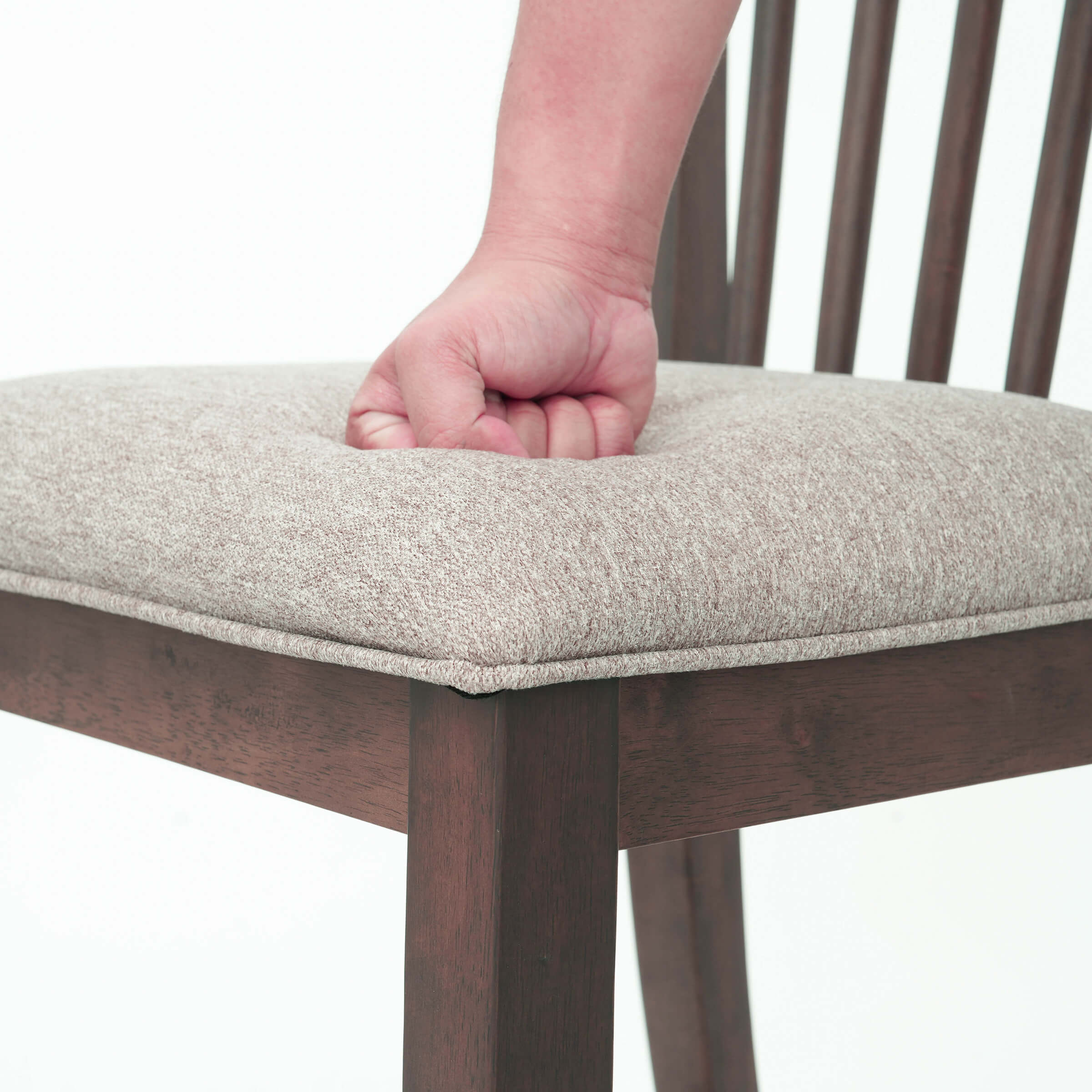 KMAX Farmhouse Counter Height Bar Stools Set of 2 - 00241CS