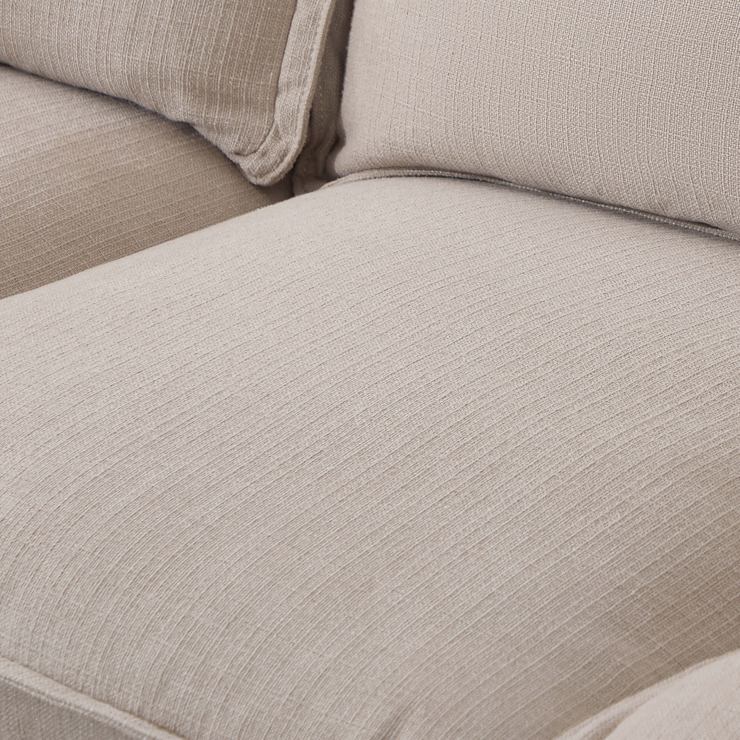 EALSON Linen Fabric Upholstered Cloud Couches Mid Century Sofa - 1089SF