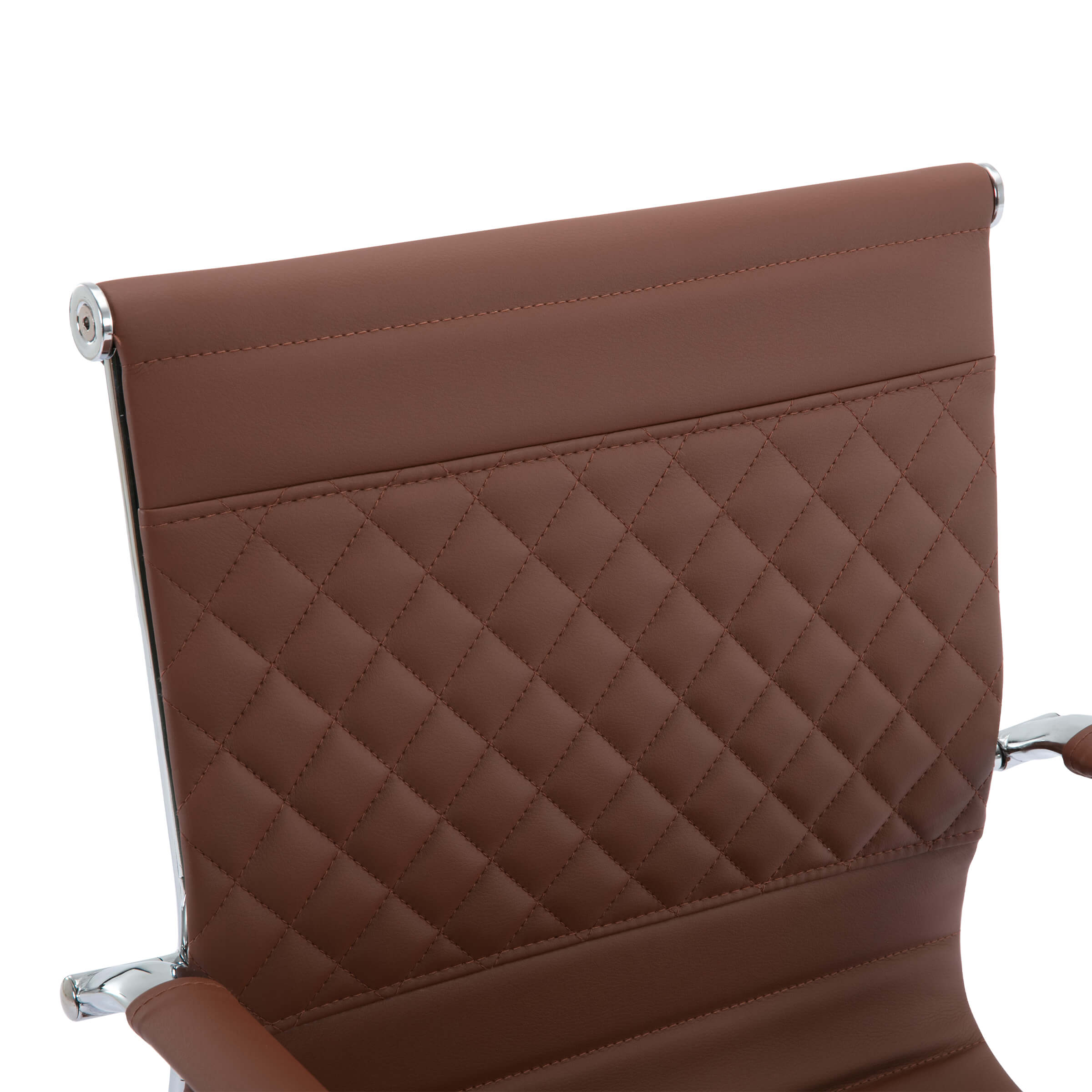 VESCASA Metal Base Office Guest Chairs Set of 2 - 302OC