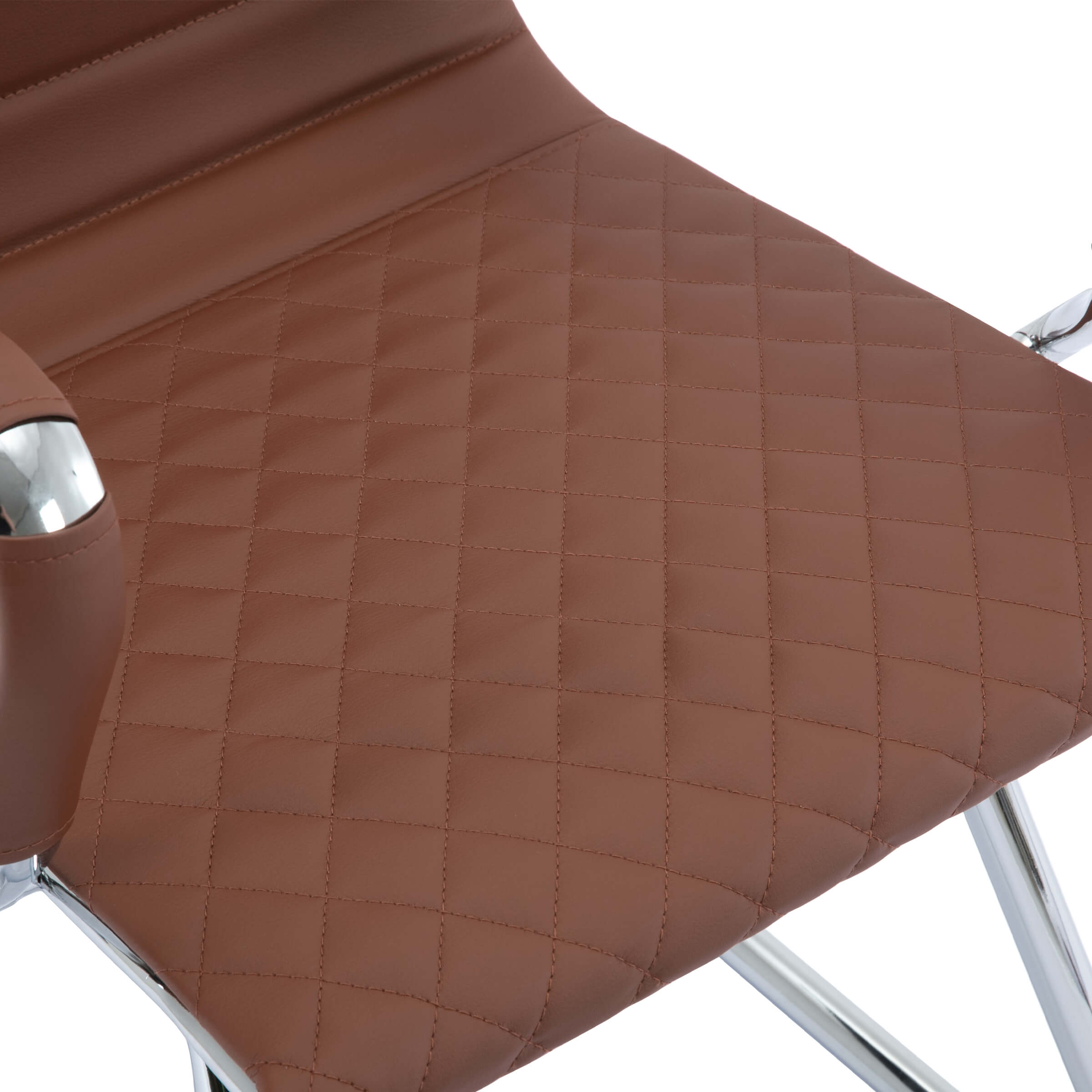 VESCASA Metal Base Office Guest Chairs Set of 2 - 302OC