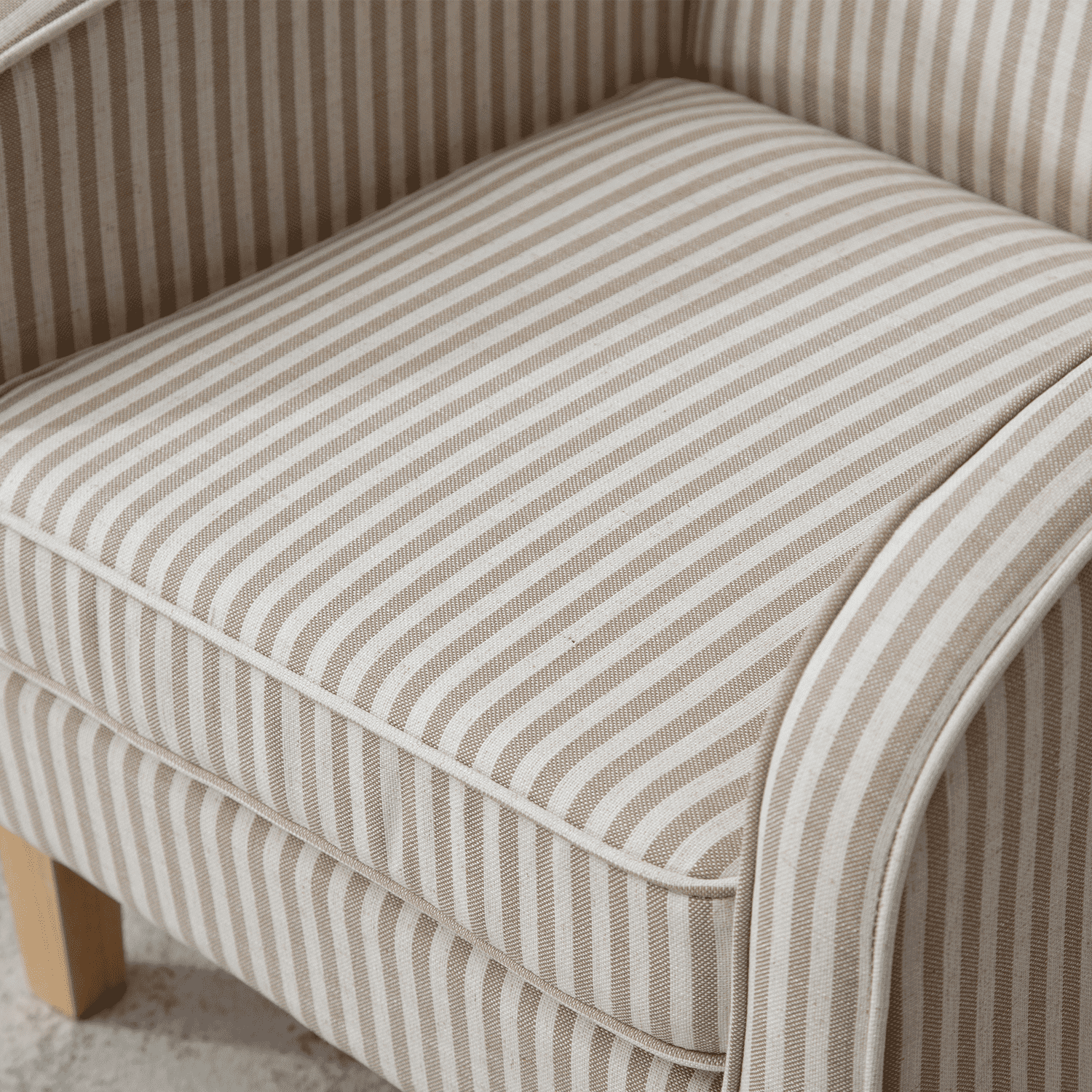 Janoray Curve Arms Accent Chair 1 PCS- 8375AC