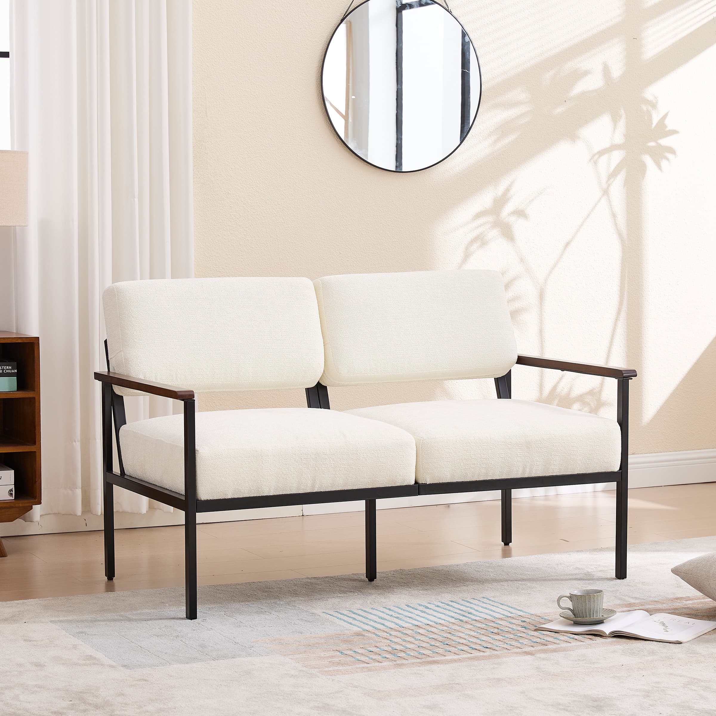 VESCASA 52"W Upholstered Loveseat Sofa - 3792SF