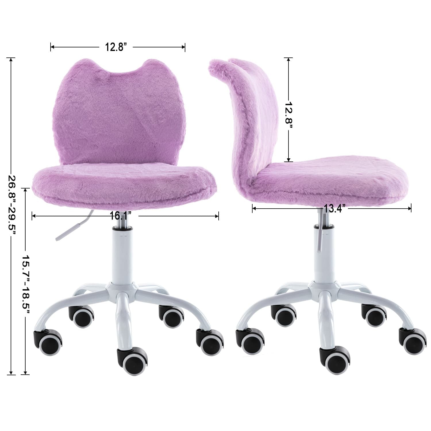 ROCITY Adjustable Swivel Kids Desk Chair 1 PCS - 1411KC