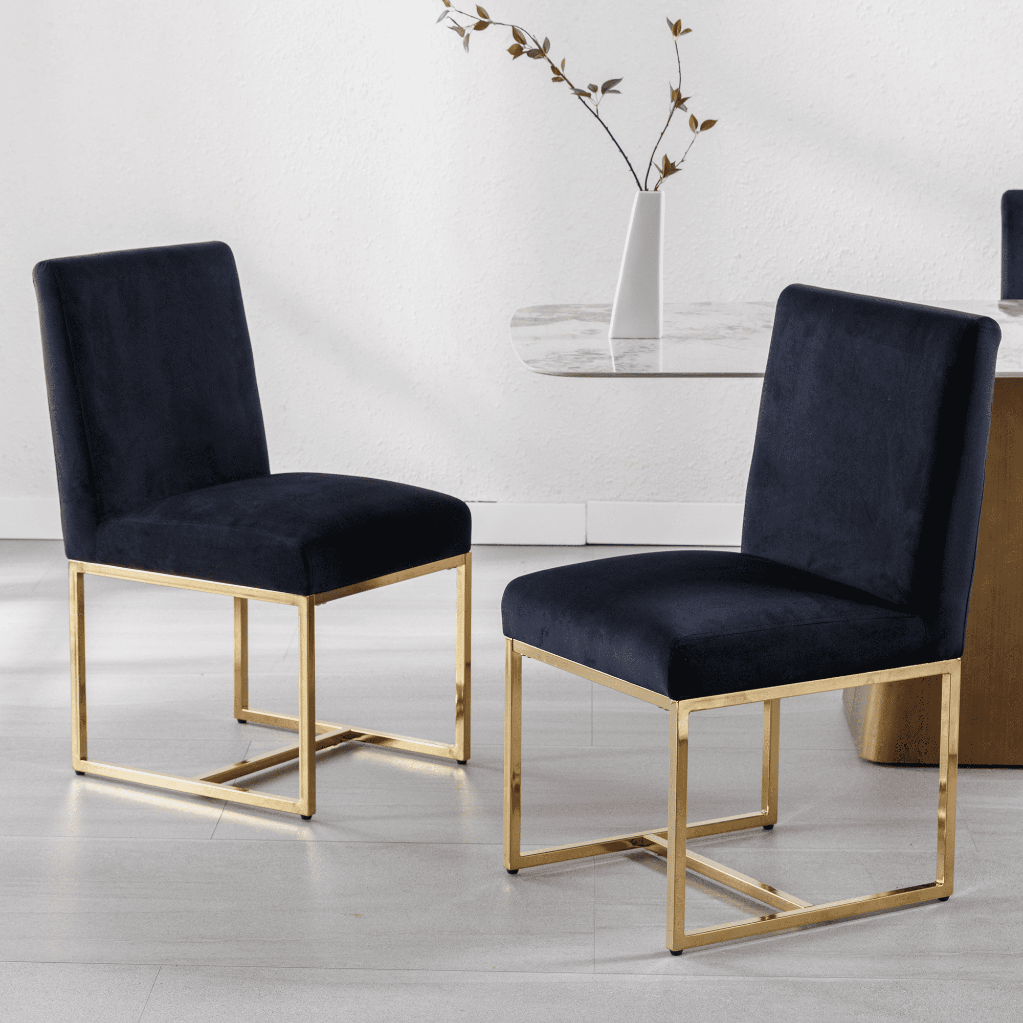 VESCASA Modern Upholstered Dining Chairs Set of 2 - 1488DC