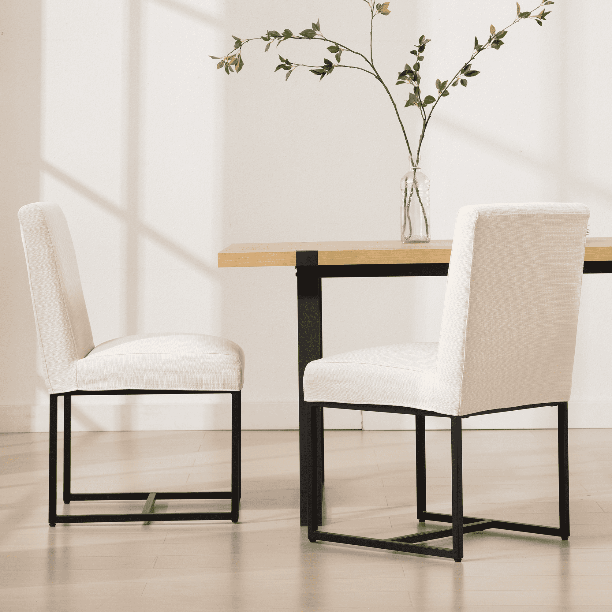 Modern Upholstered Dining Chairs Set of 2 - 1488DC