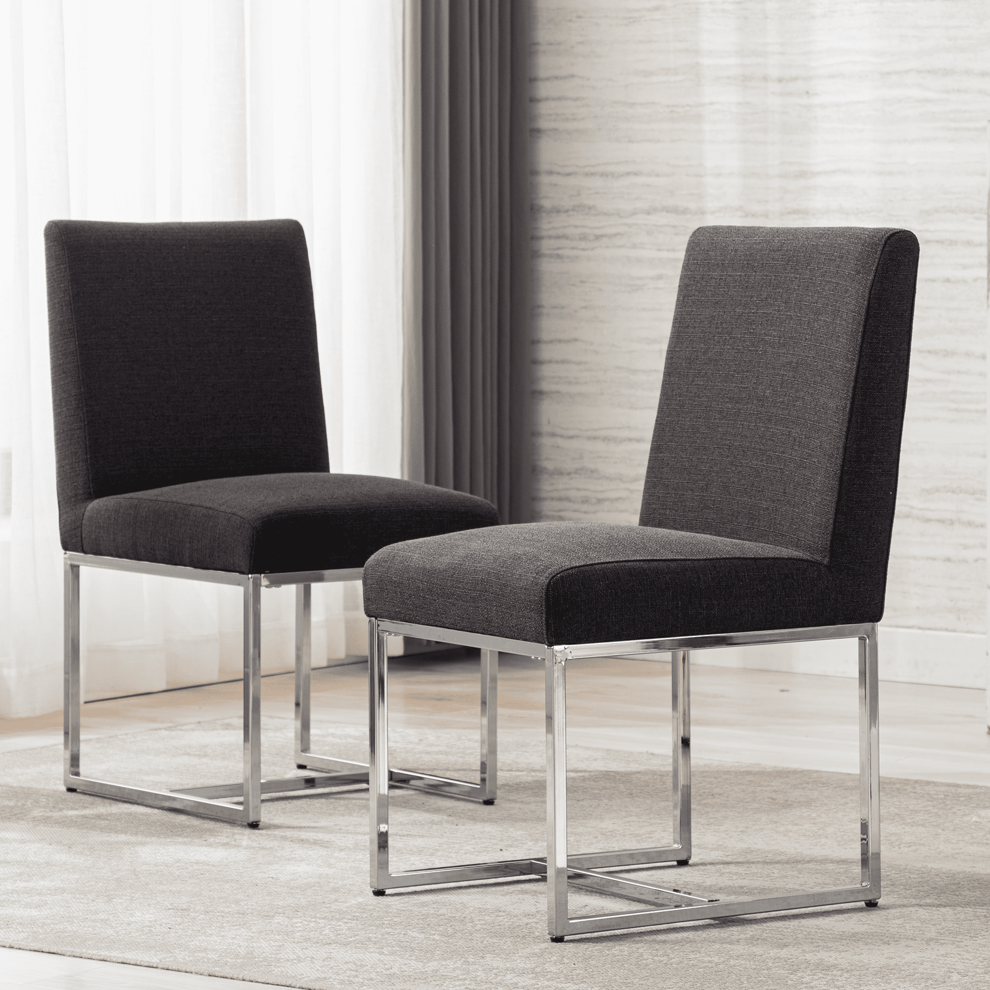 VESCASA Modern Upholstered Dining Chairs Set of 2 - 1488DC