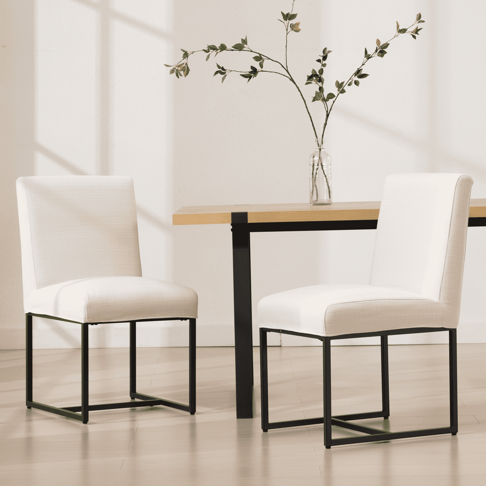 VESCASA Modern Upholstered Dining Chairs Set of 2 - 1488DC