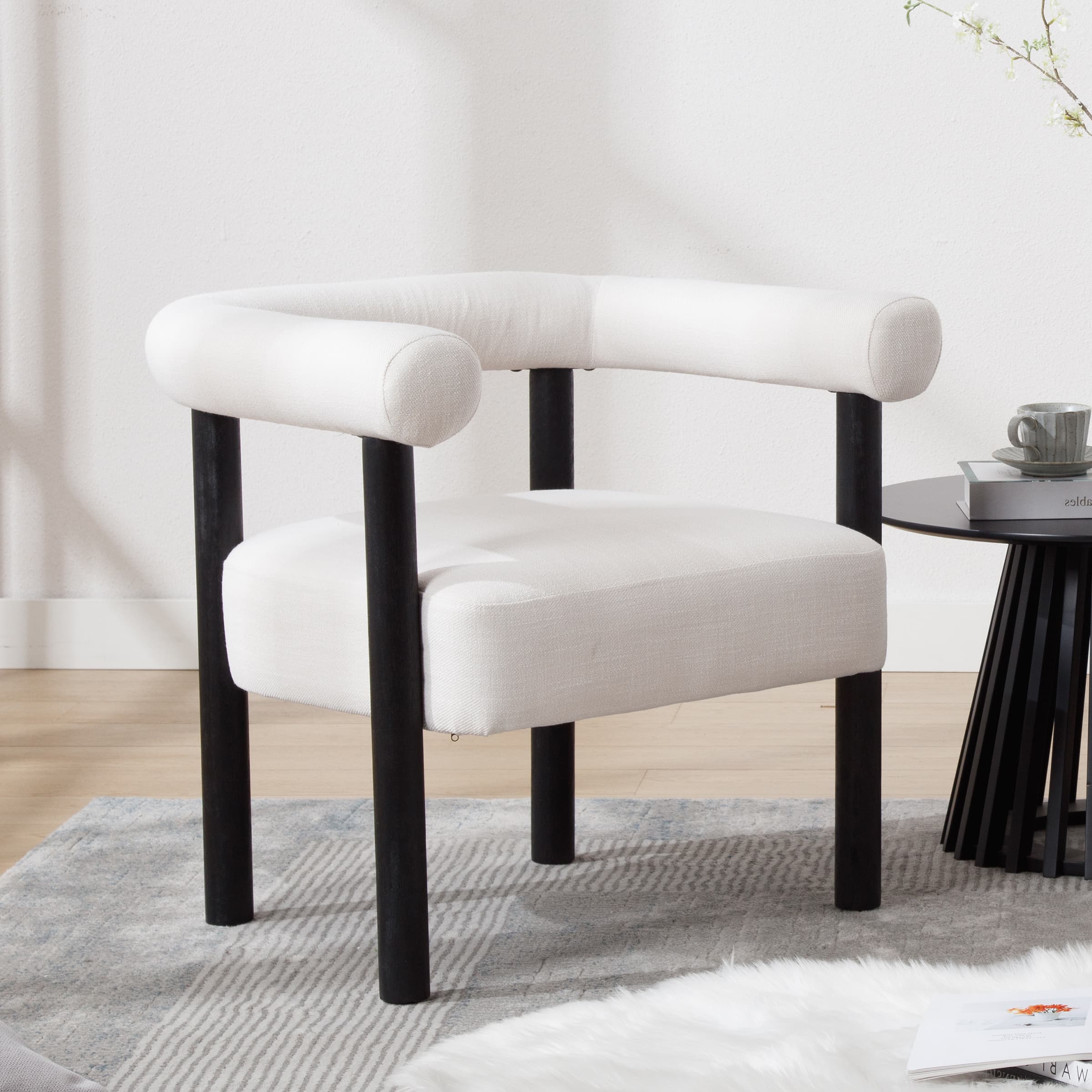 VESCASA Modern Upholstered Accent Chair 1 PCS - 3934AC