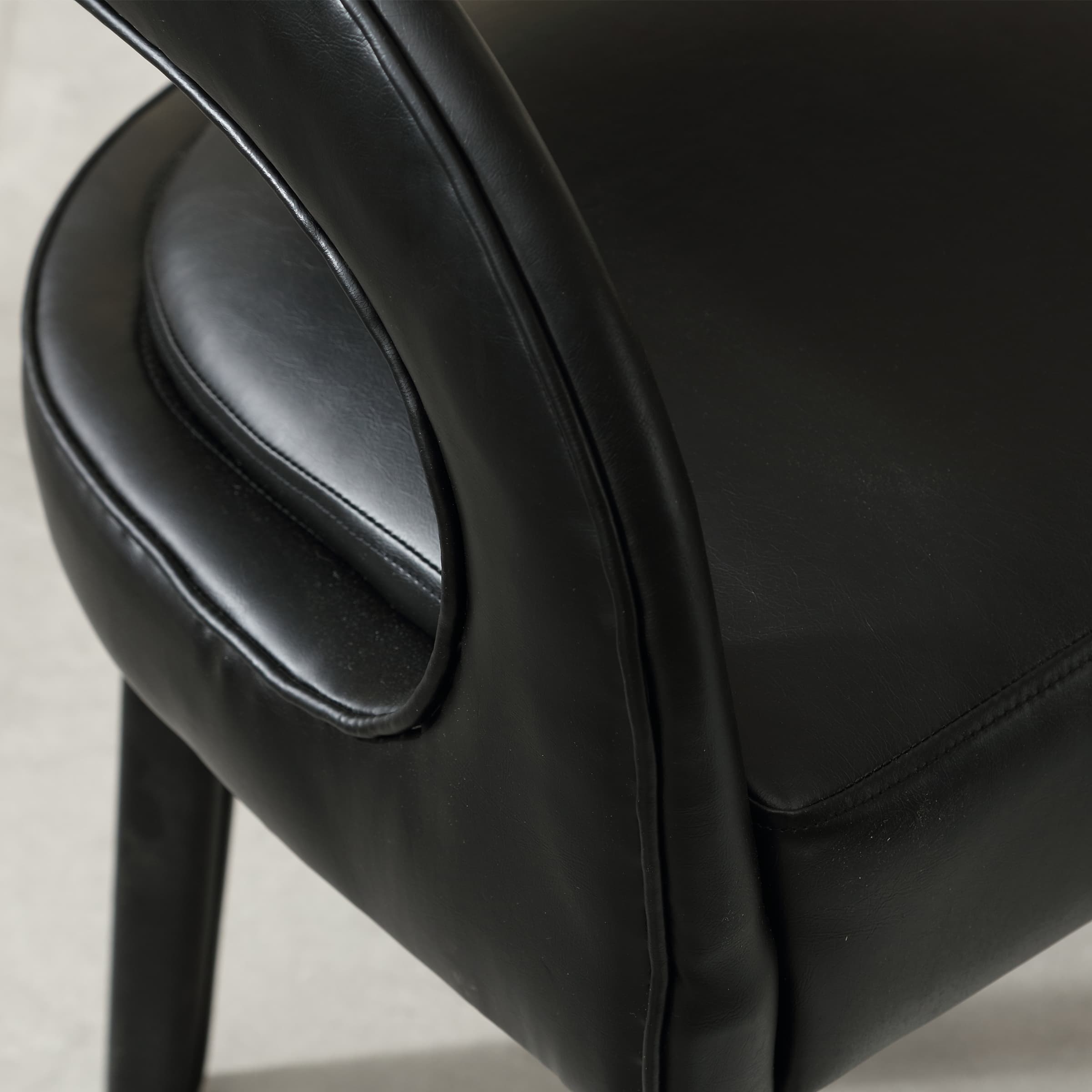 CHICAURA Modern Sloped Arms Chairs Set of 2 - 1944DC