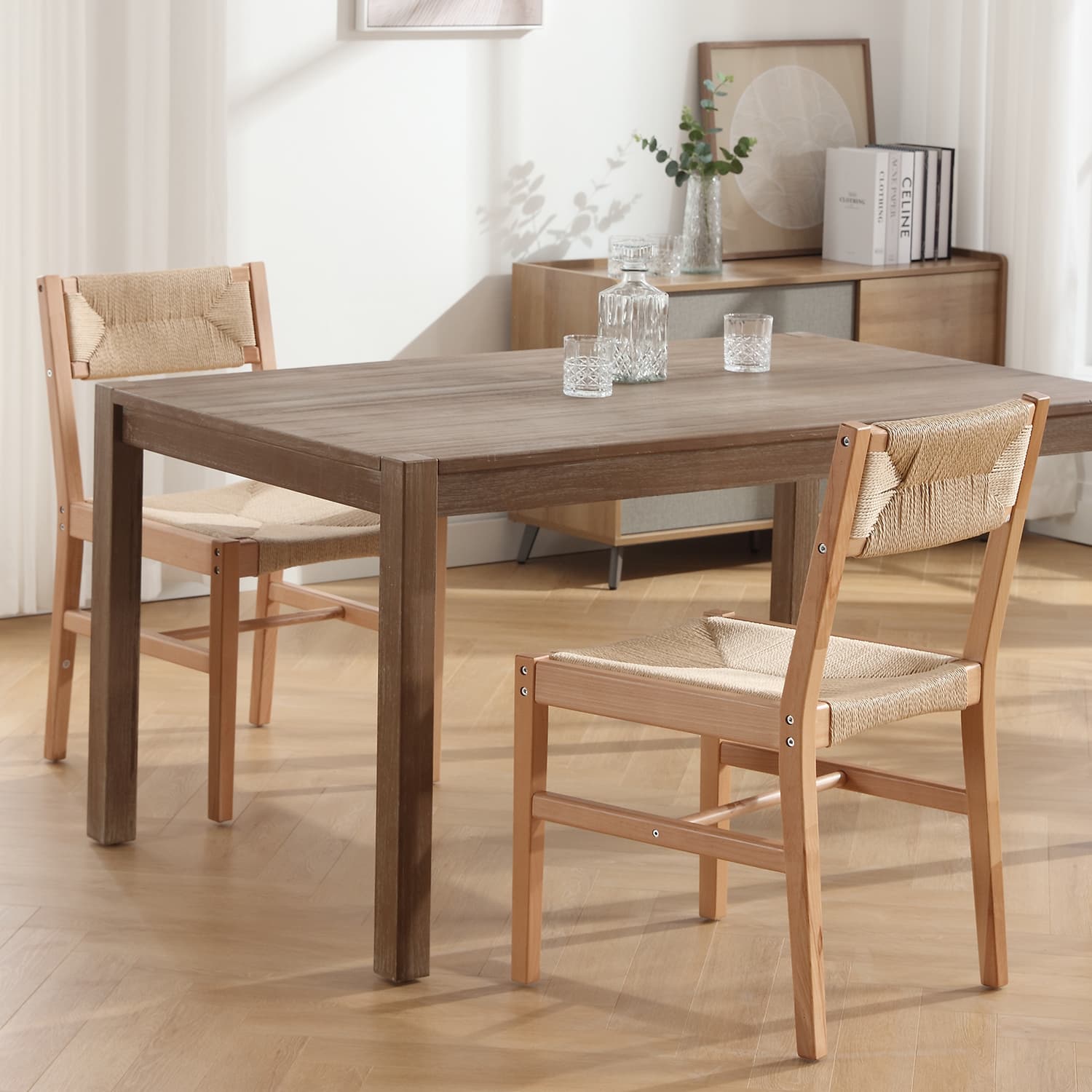 Janoray Rattan Dining Chair Set of 2 - 2226DC