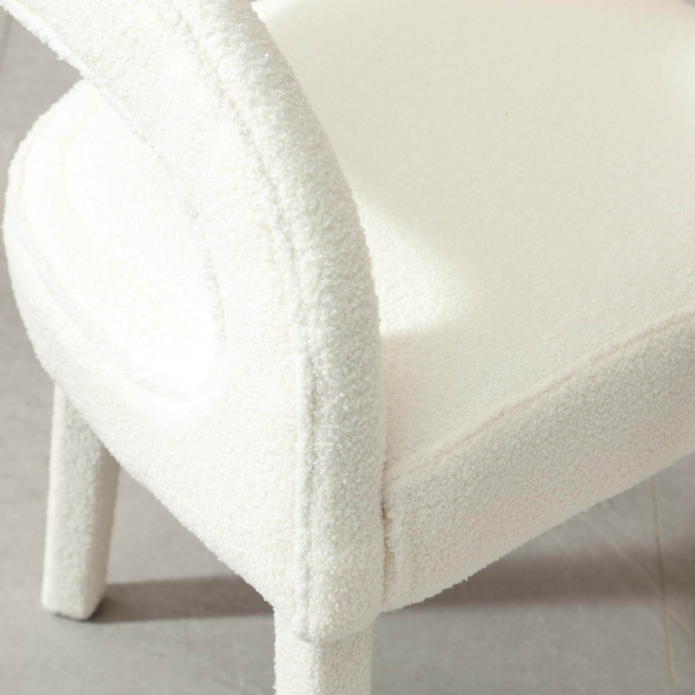 CHICAURA Modern Sloped Arms Chairs Set of 2 - 1944DC