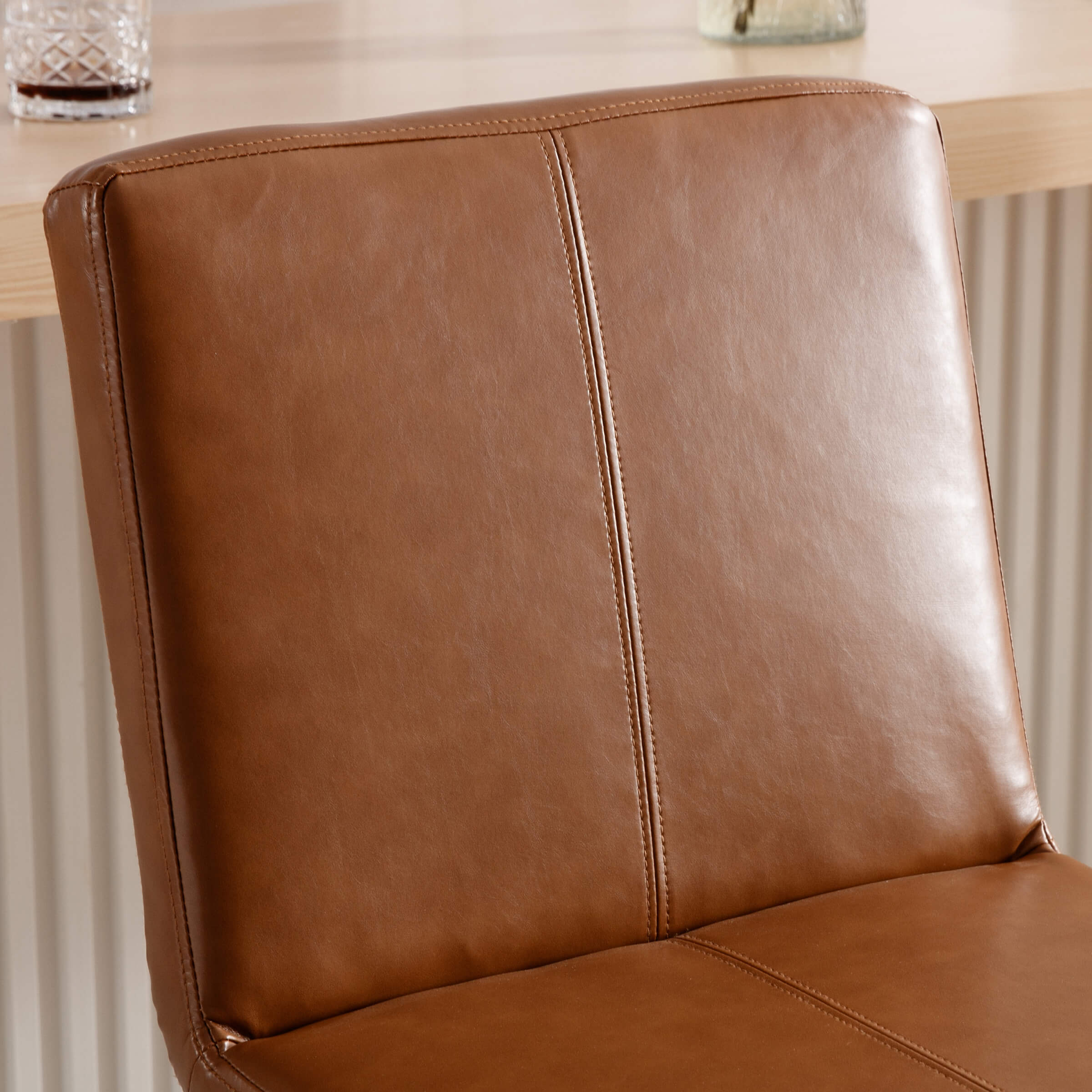 Kmax 26"H Modern Counter Height Bar Stools Set of 2 - 5730CS