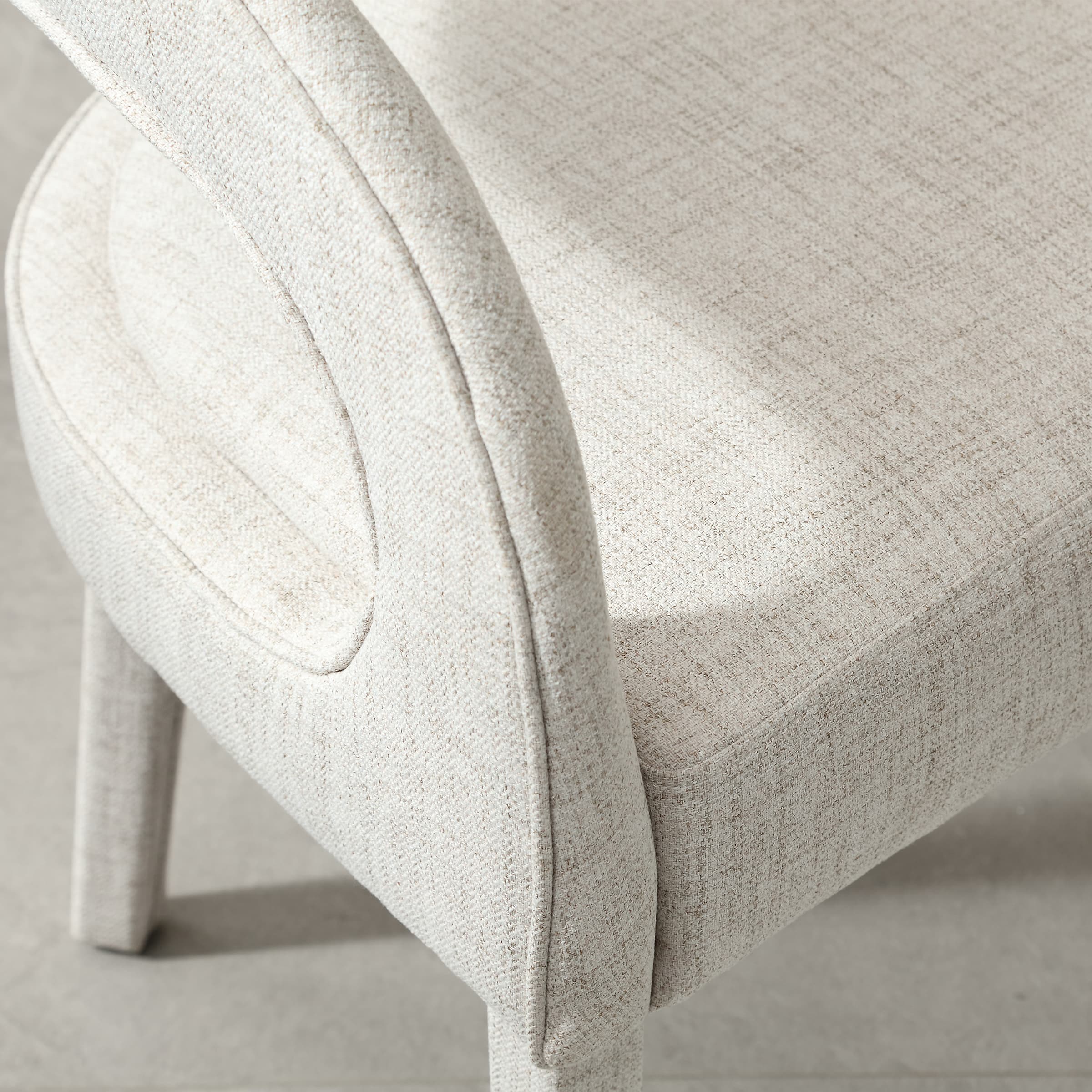 CHICAURA Modern Sloped Arms Chairs Set of 2 - 1944DC