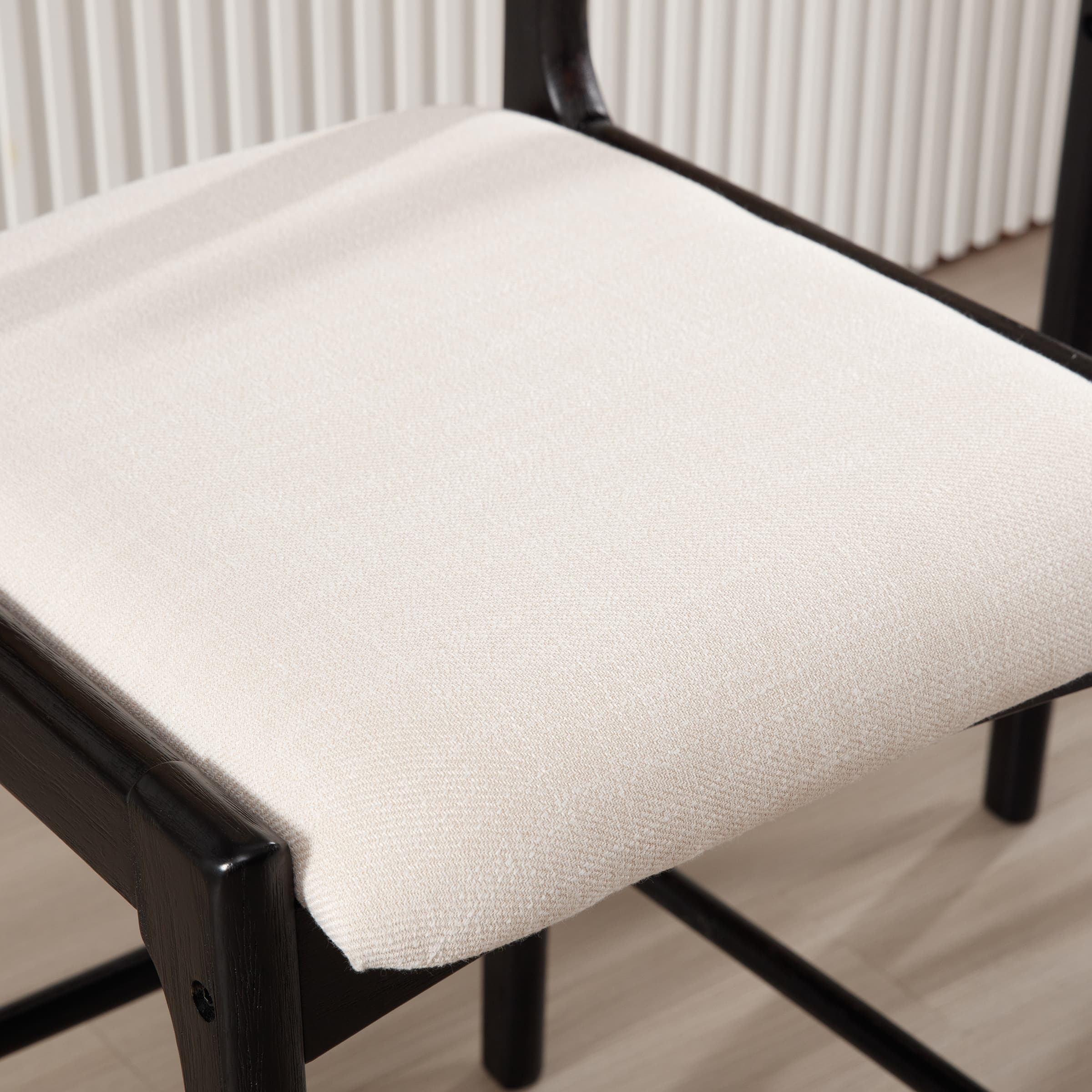 EALSON 26"H Rattan Cane Back Counter Stools Set of 2 - 5756CS