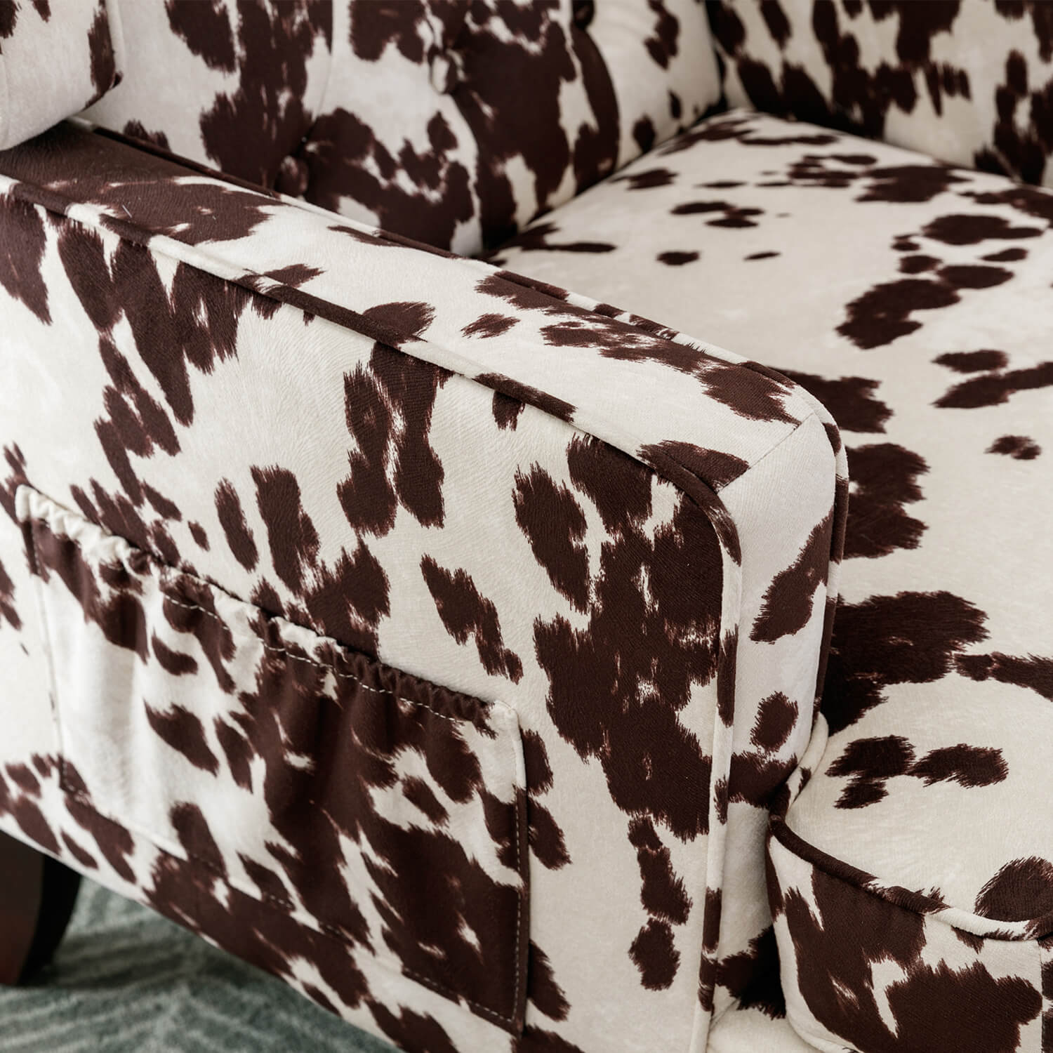 Kmax Tufted Accent Chair 1 PCS - 8144AC