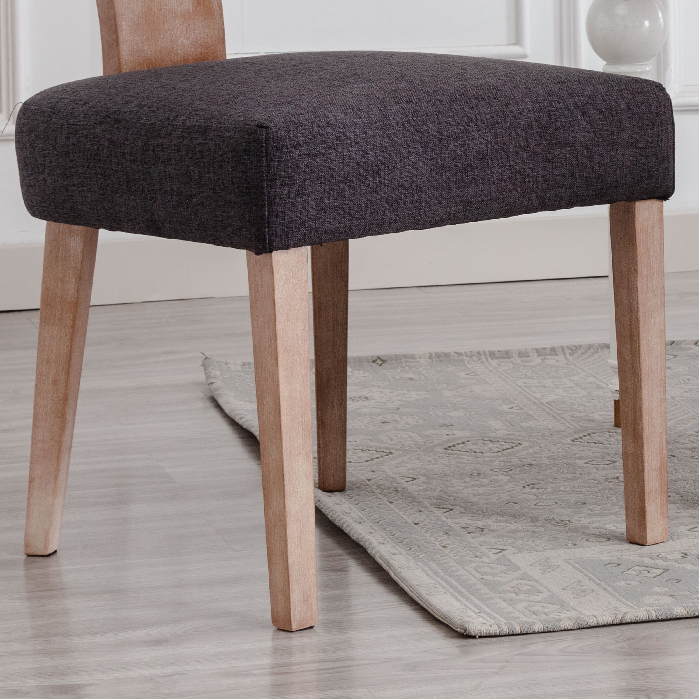 CIMOTA Classic Curved Open Back Dining Chairs Set of 2 - 1670&1917&1918