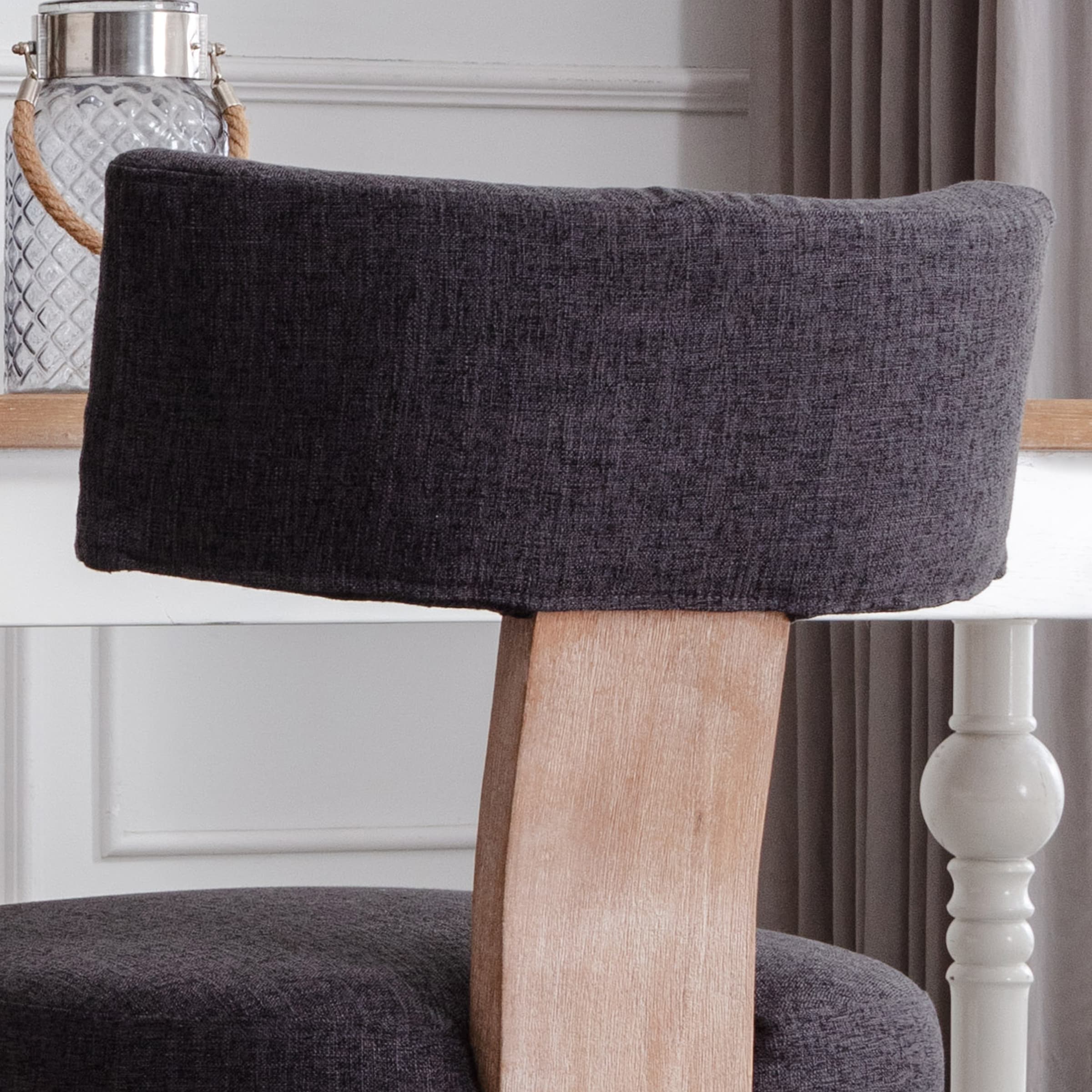 CIMOTA Classic Curved Open Back Dining Chairs Set of 2 - 1670&1917&1918