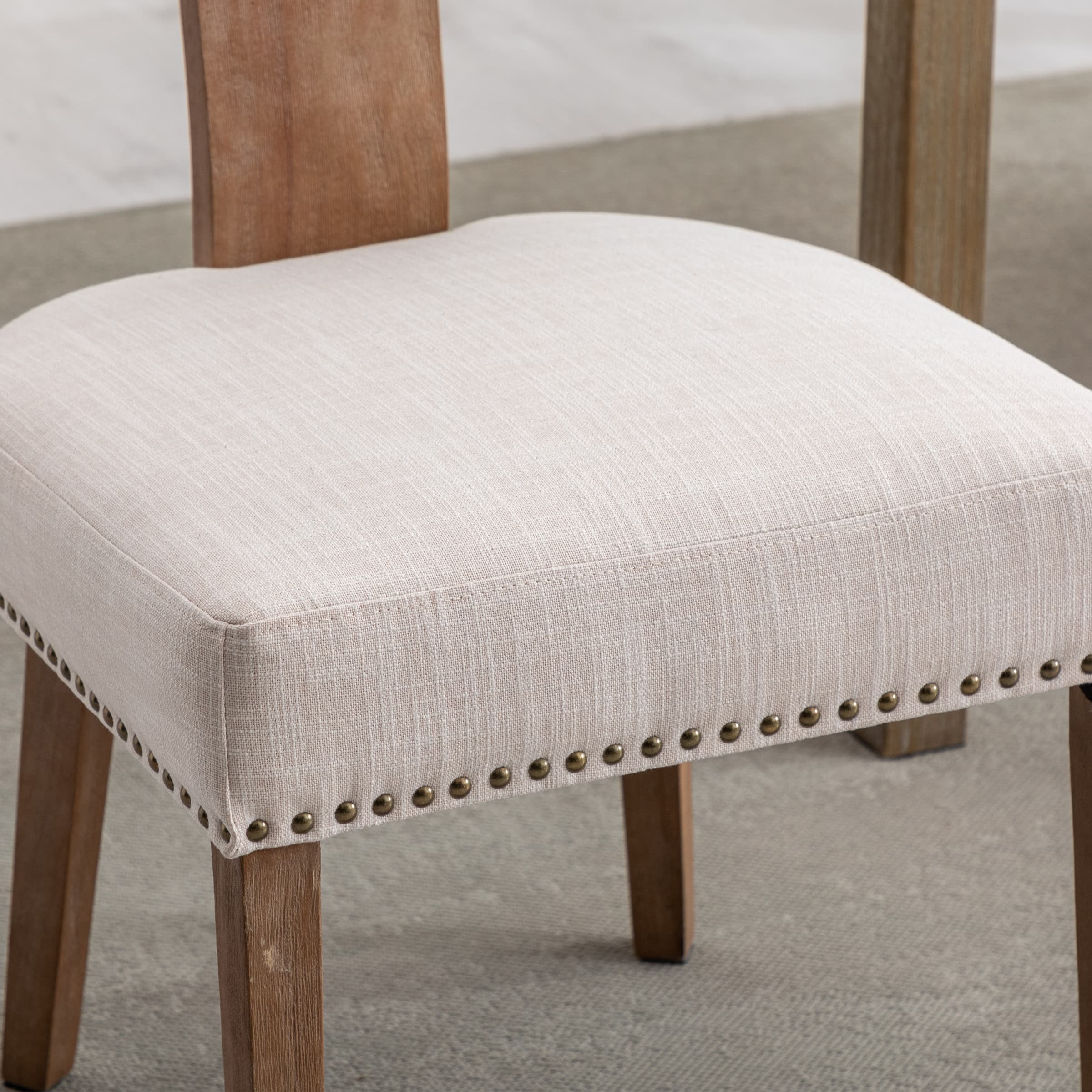 CIMOTA Classic Curved Open Back Dining Chairs Set of 2 - 1670&1917&1918