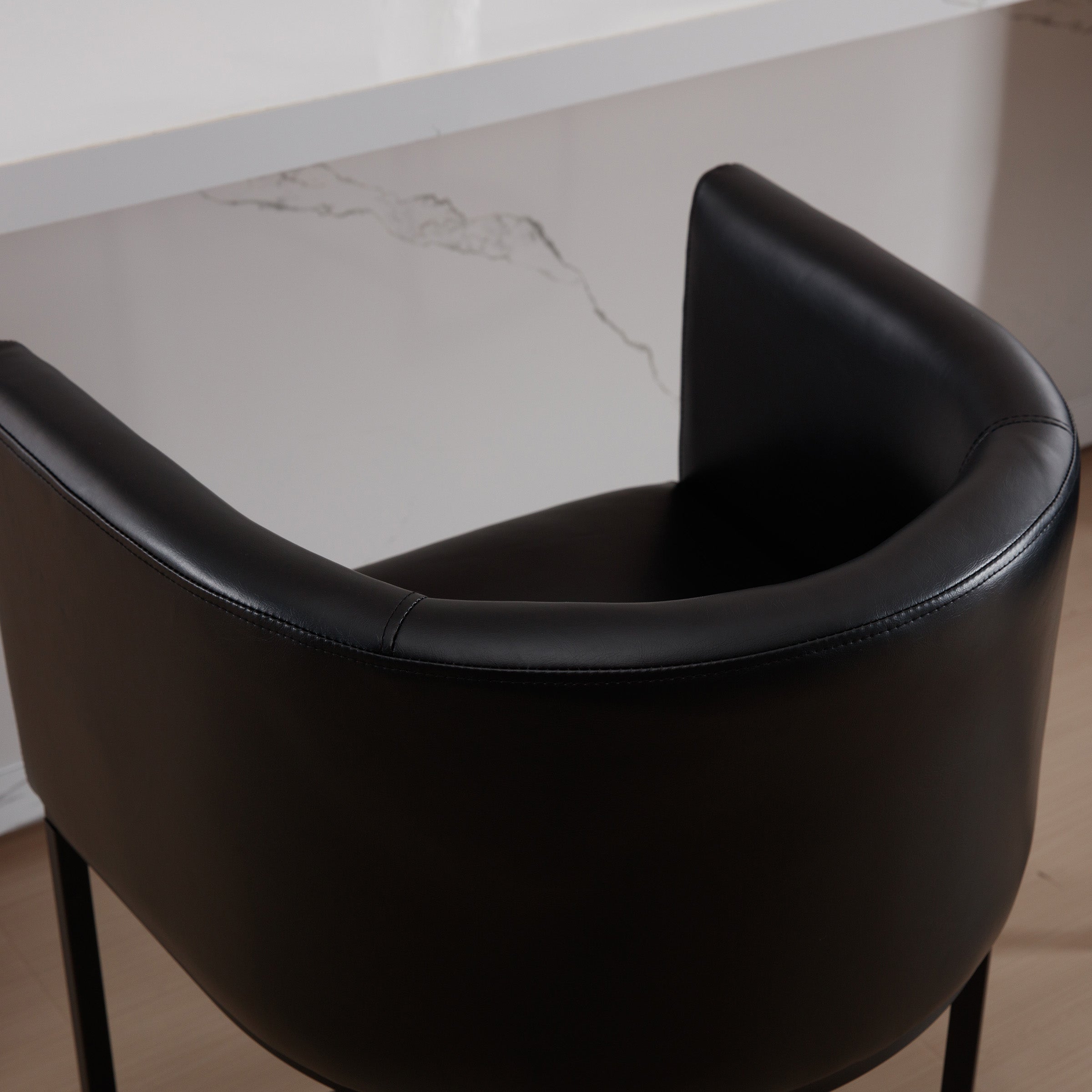 CHICAURA 24"H-32"H Metal Frame Counter Stool 1 PCS - 5690