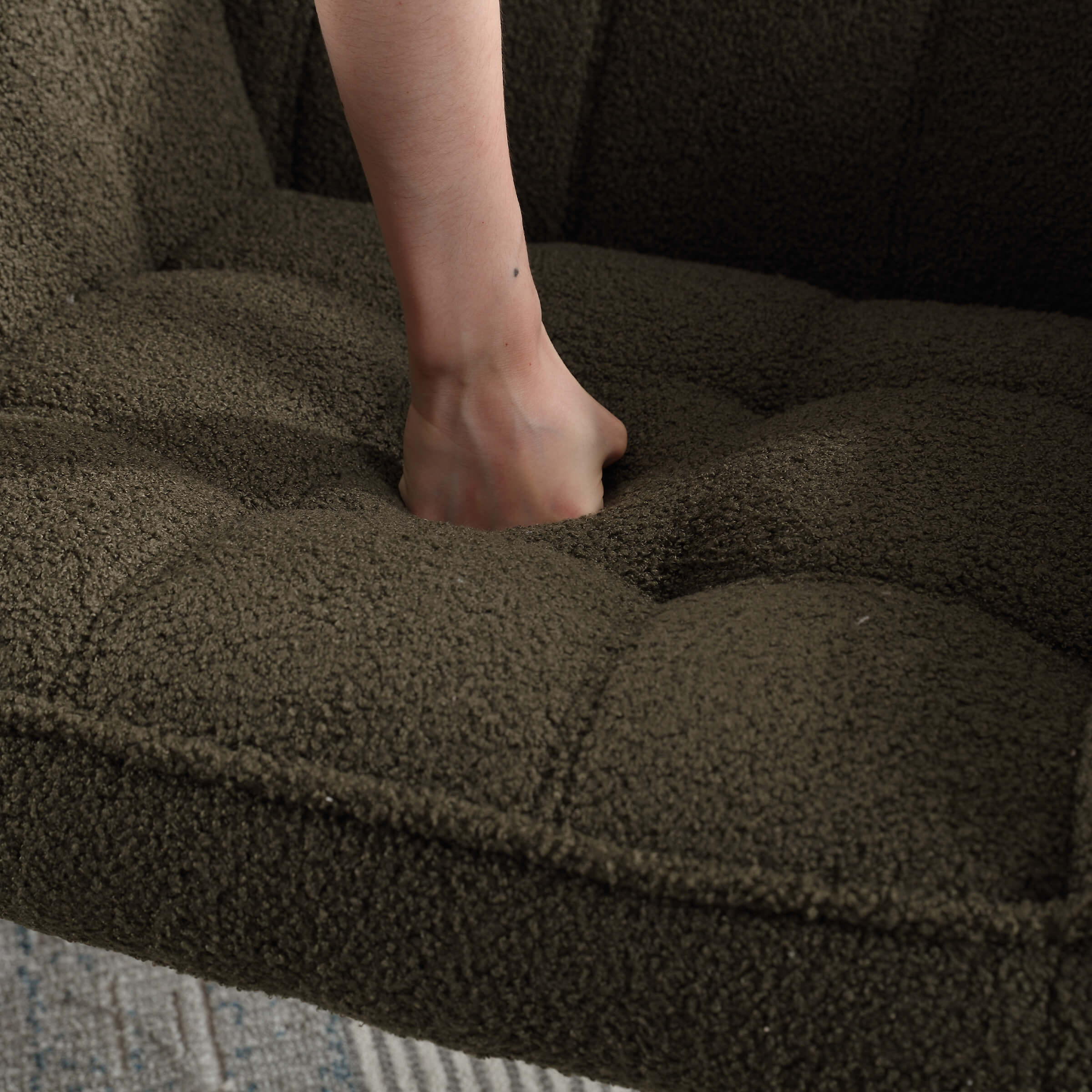 VESCASA Accent Chair with Ottoman - 8904AO