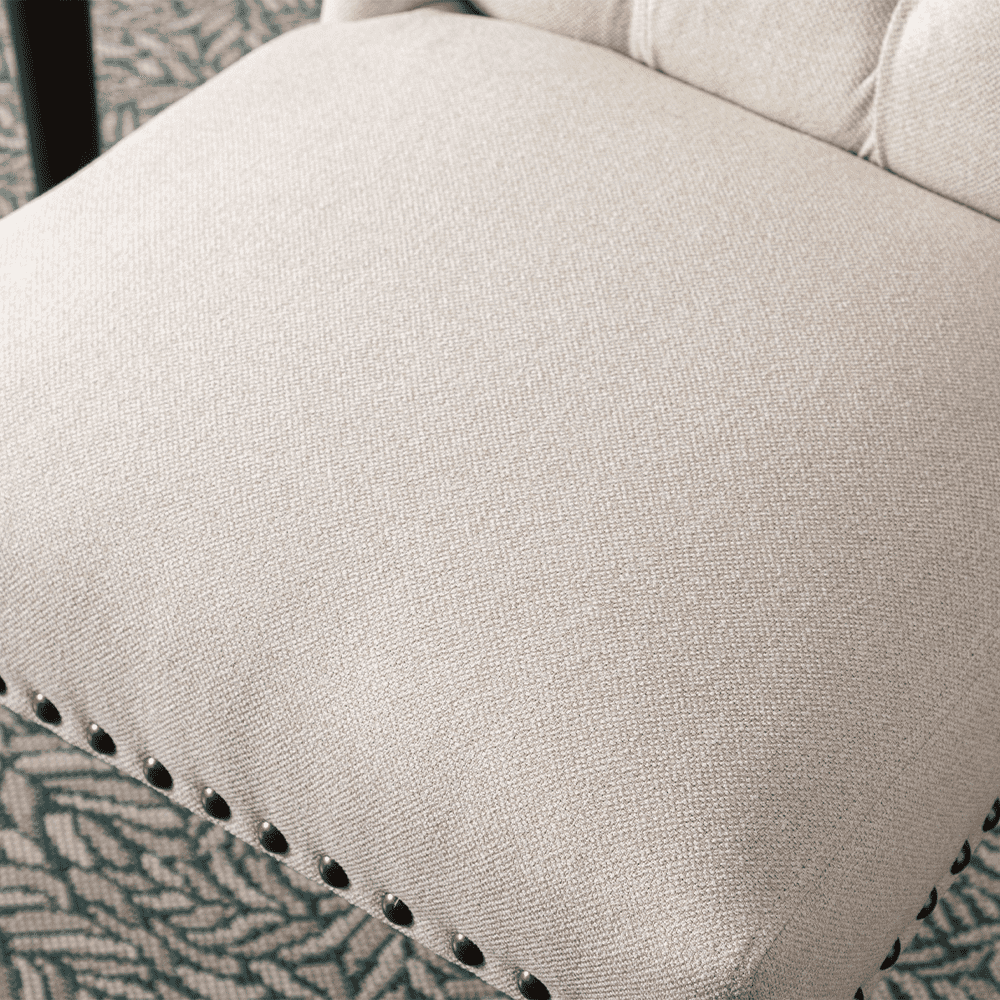 Parsons Linen Dining Chairs Set of 2 - 1296DC
